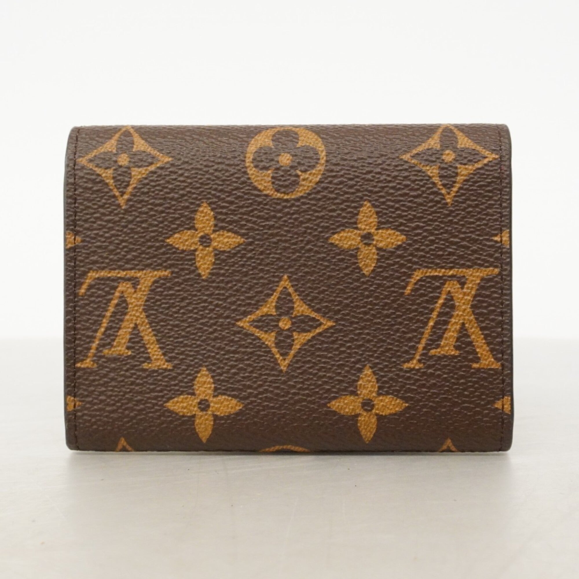 Louis Vuitton Brown Fuchsia Coin Purse/Coin Case (Pre-Owned)