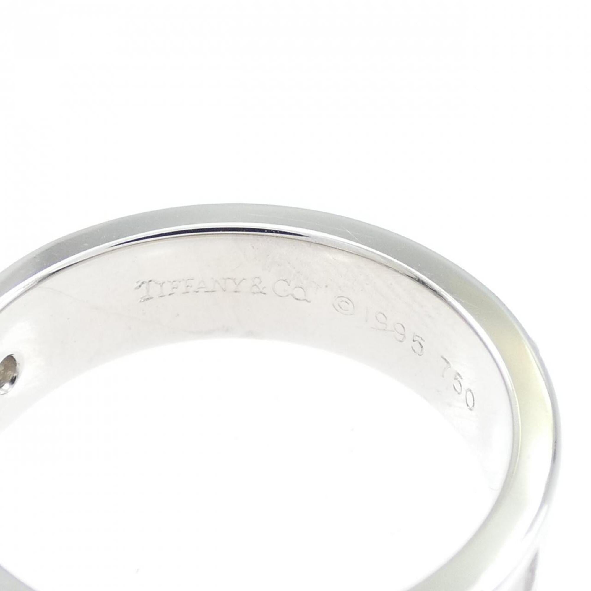 Tiffany White Gold (18K) Band Ring (Pre-Owned)
