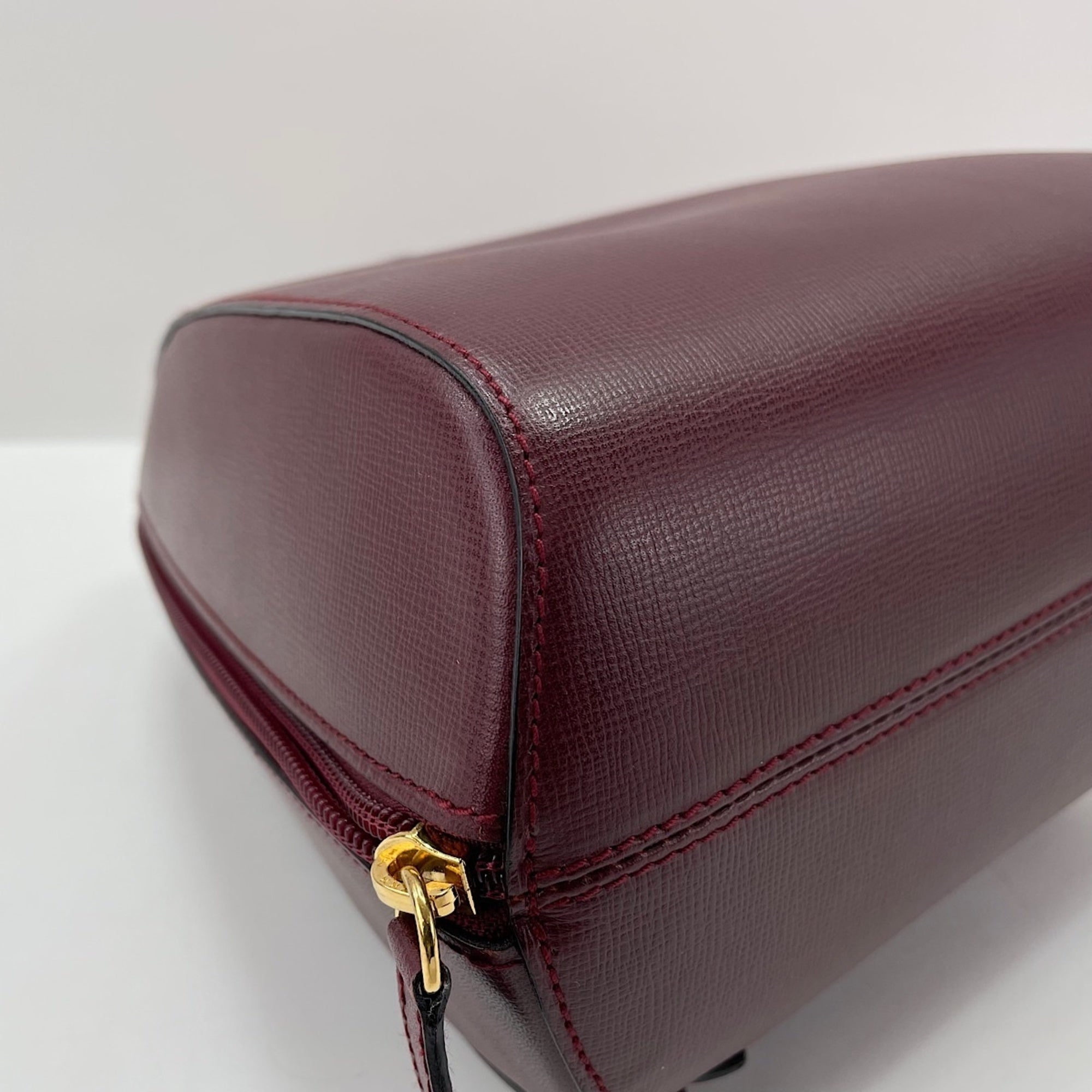 Cartier Must Wine Red Backpack (Pre-Owned)