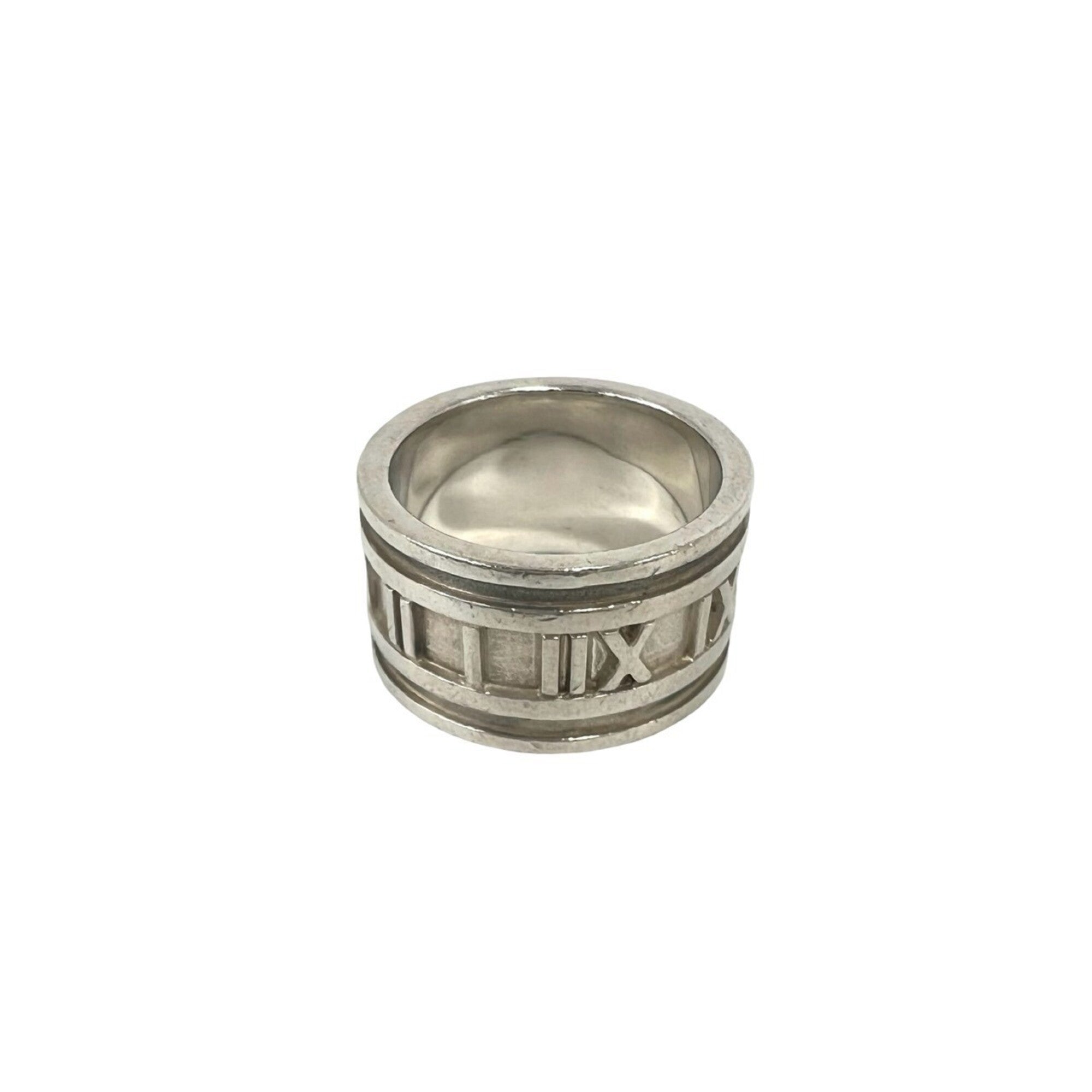 Tiffany Silver Silver 925 Band Ring (Pre-Owned)