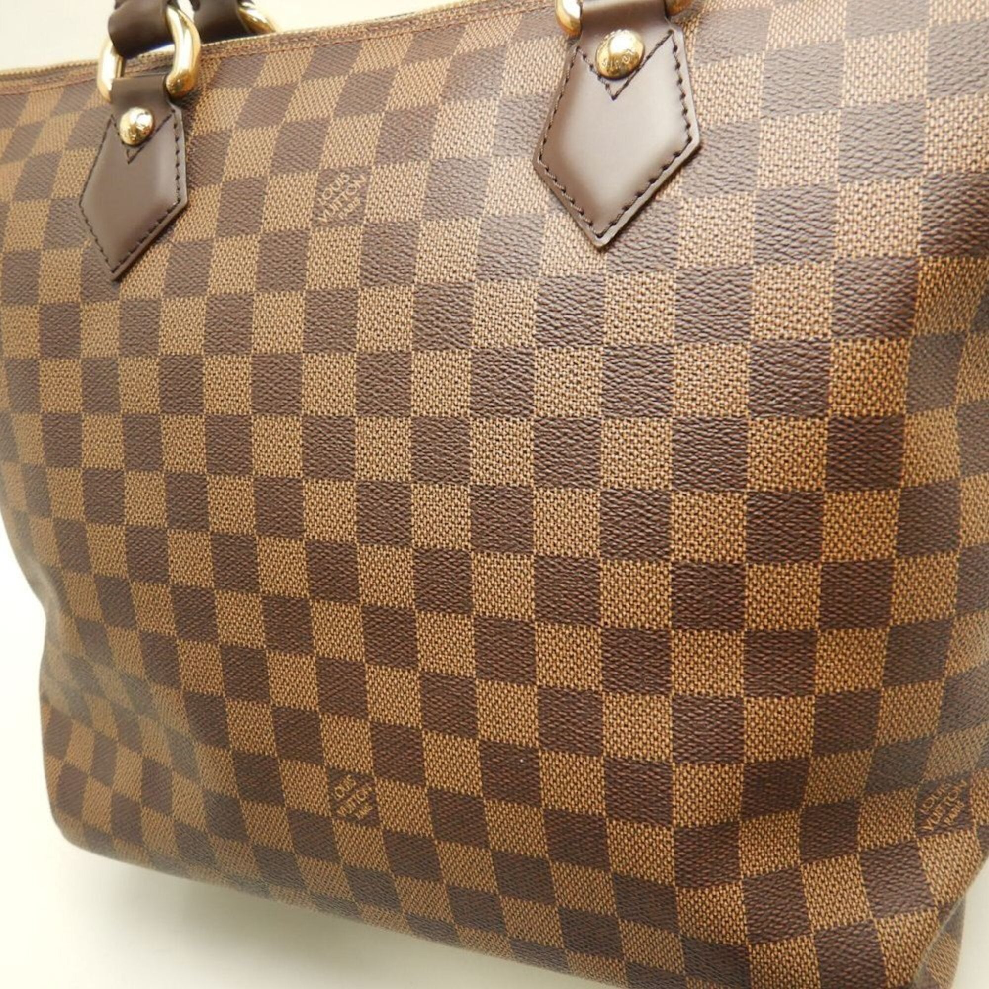Louis Vuitton Damier Ebene Damier Canvas Tote Bag (Pre-Owned)