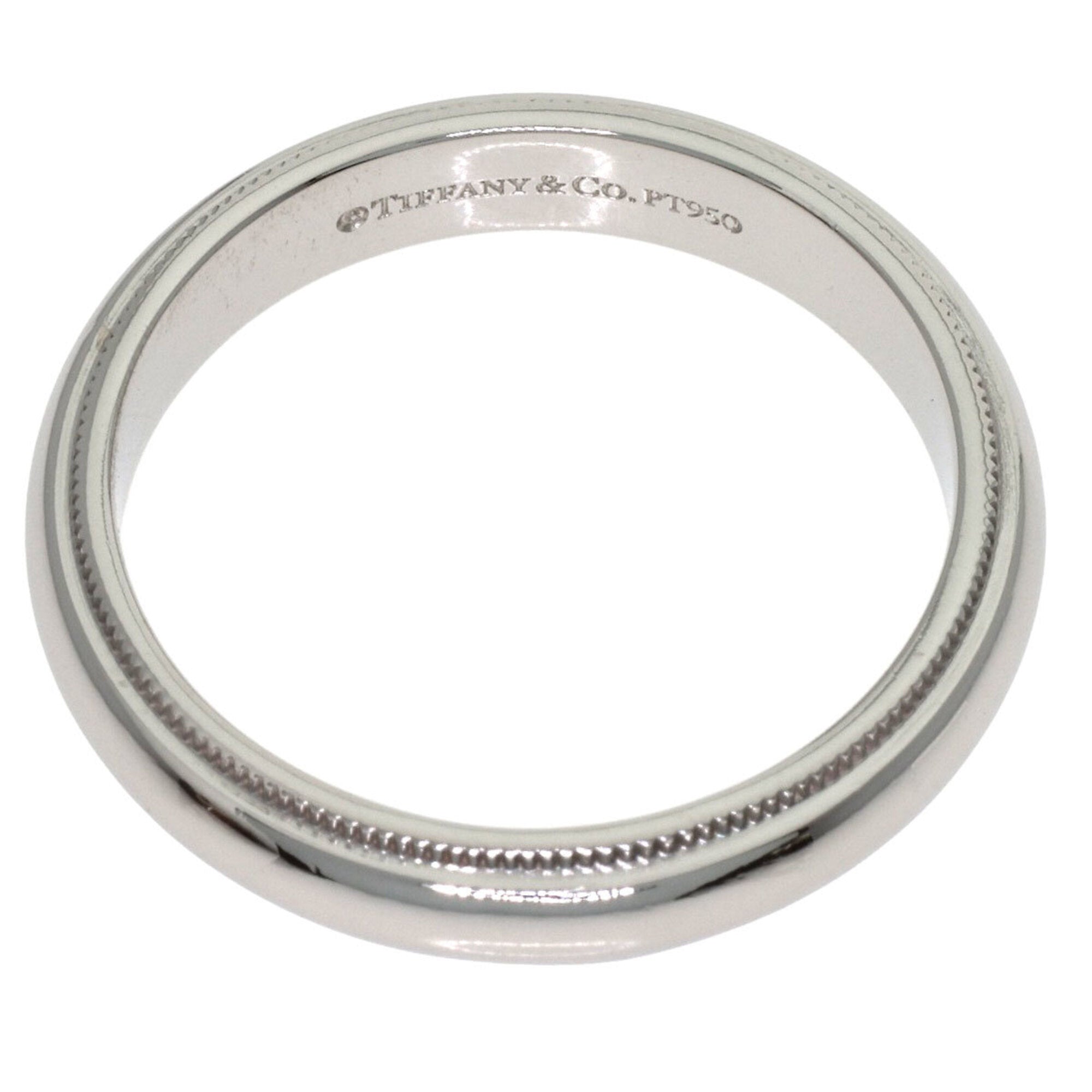 Tiffany Platinum 950 Band Ring (Pre-Owned)