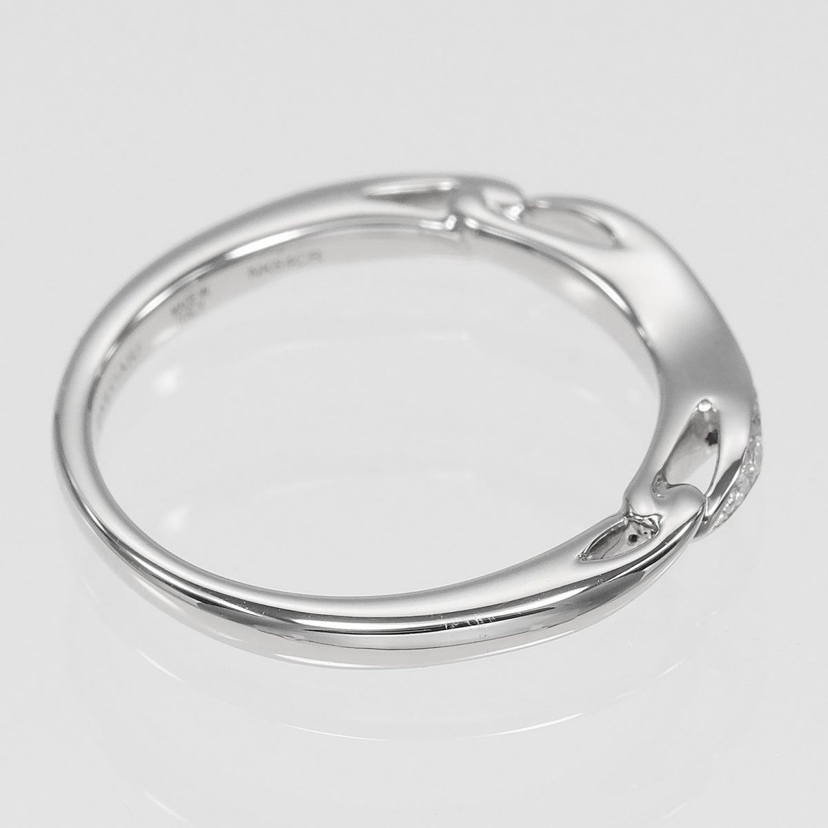 Bvlgari Platinum 950 Band Ring (Pre-Owned)