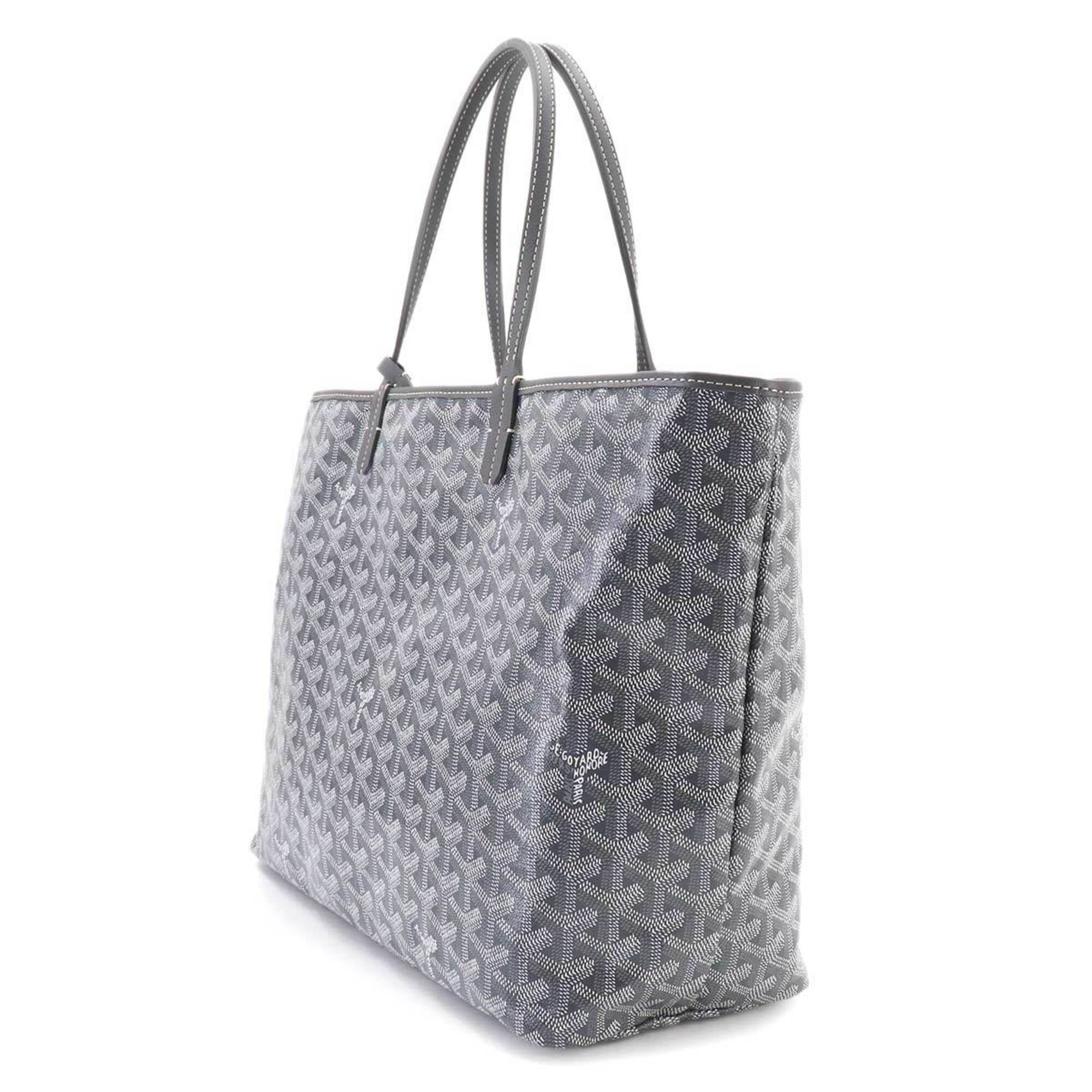 Goyard Gray Pvc Leather Handbag Tote Bag (Pre-Owned)