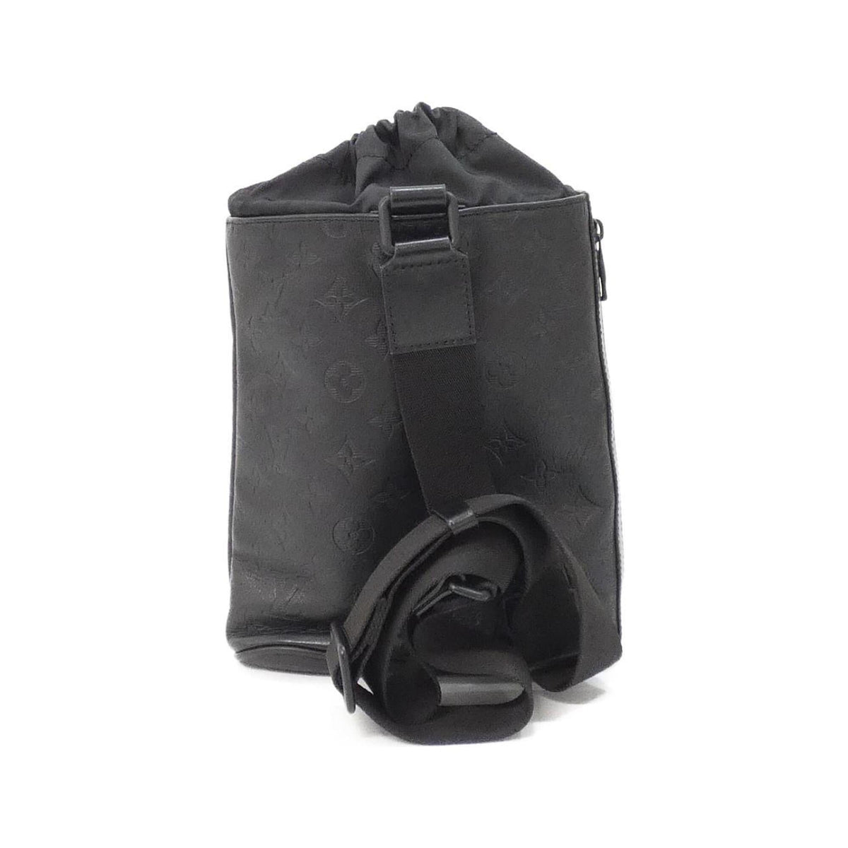 Louis Vuitton Monogram Shadow Black Monogram Shadow Shoulder Bag (Pre-Owned)