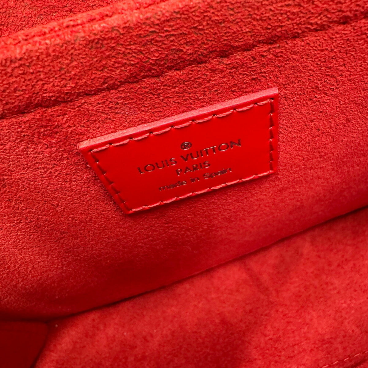 Louis Vuitton Red Brown Monogram Epi Leather Shoulder Bag (Pre-Owned)