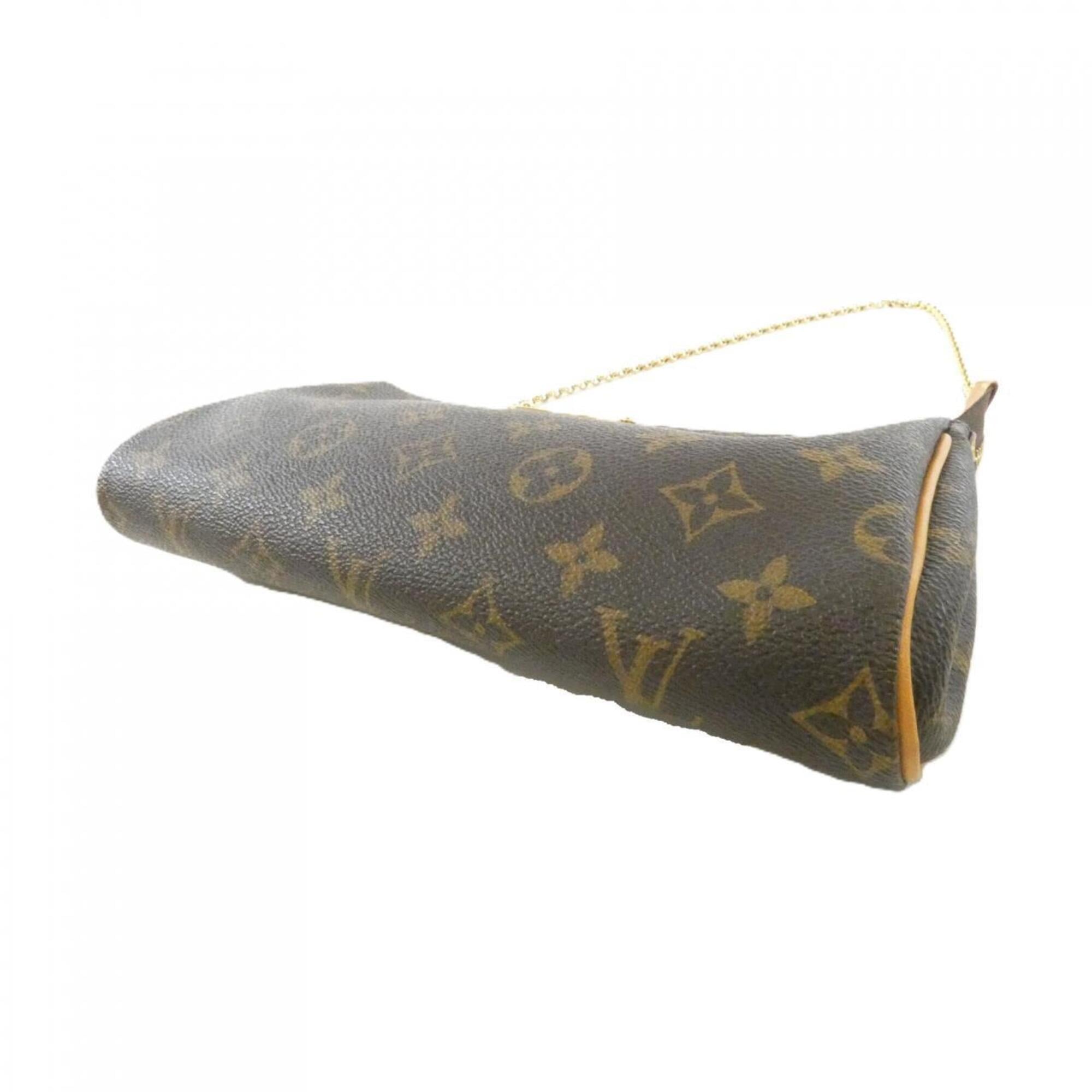 Louis Vuitton Brown Coated Canvas Shoulder Bag (Pre-Owned)