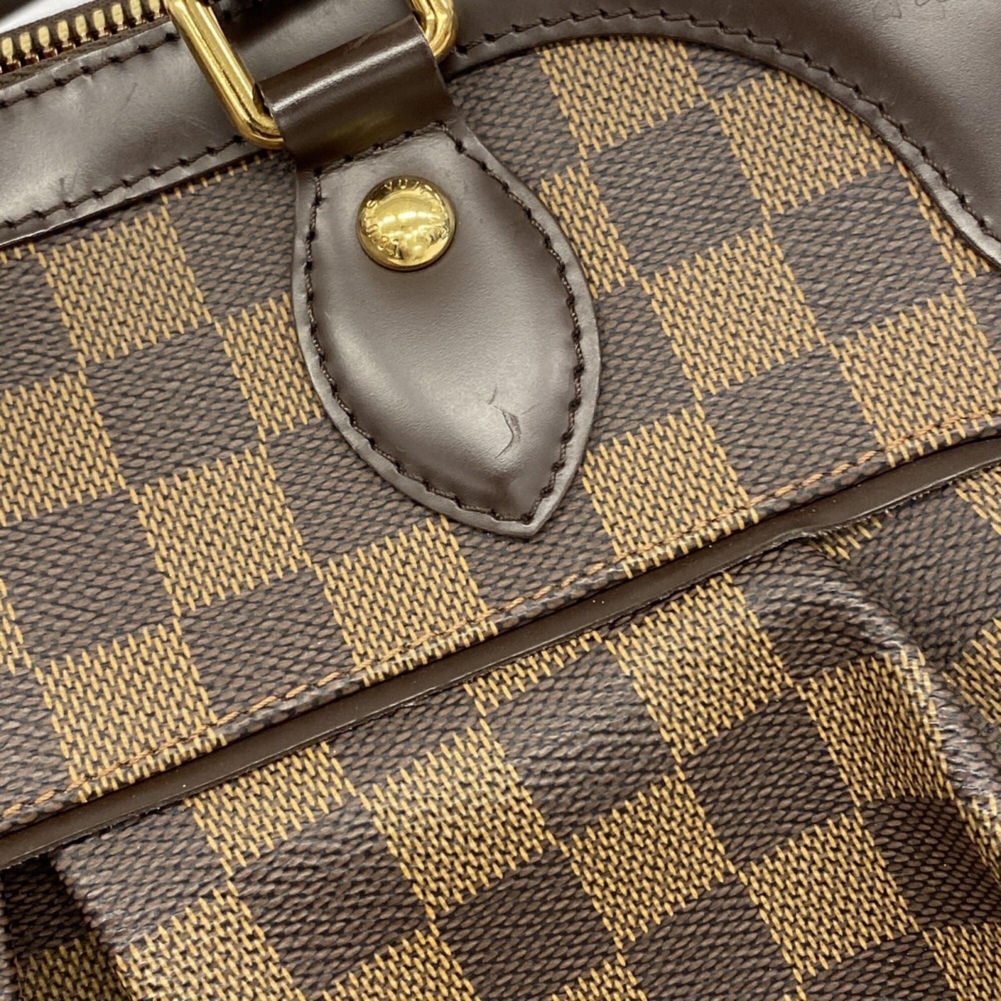 Louis Vuitton Ebene Handbag (Pre-Owned)