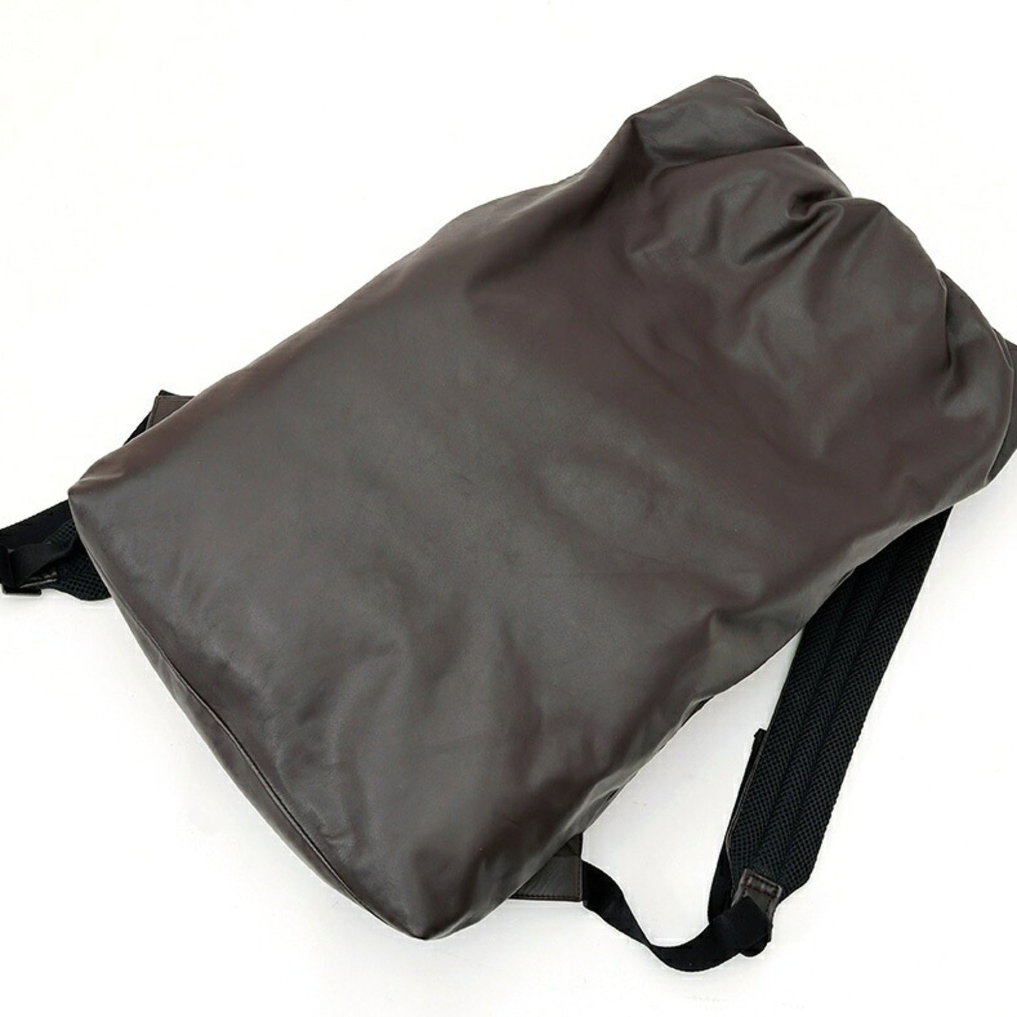 Bottega Veneta Brown Leather Backpack (Pre-Owned)