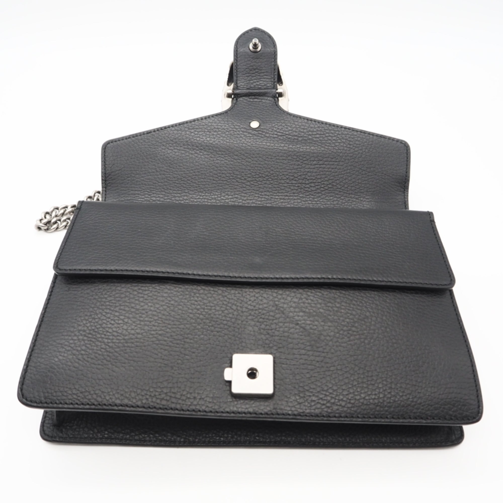 Gucci Black Leather Shoulder Bag (Pre-Owned)