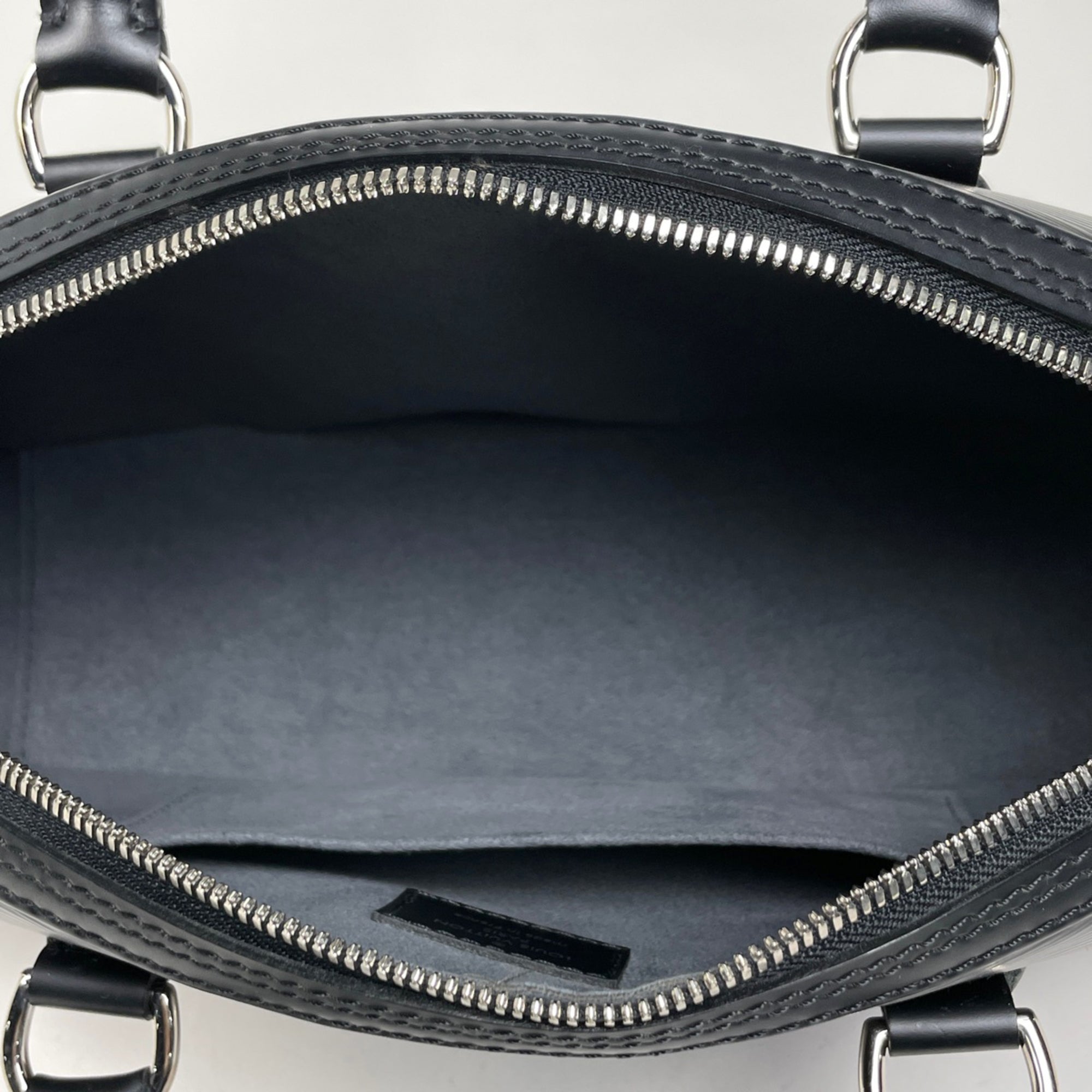 Louis Vuitton Black Noir Epi Leather Handbag (Pre-Owned)
