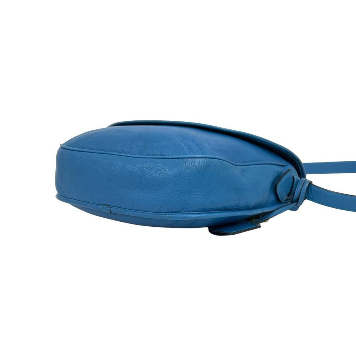 Loewe Blue Leather Pochette Shoulder Bag (Pre-Owned)