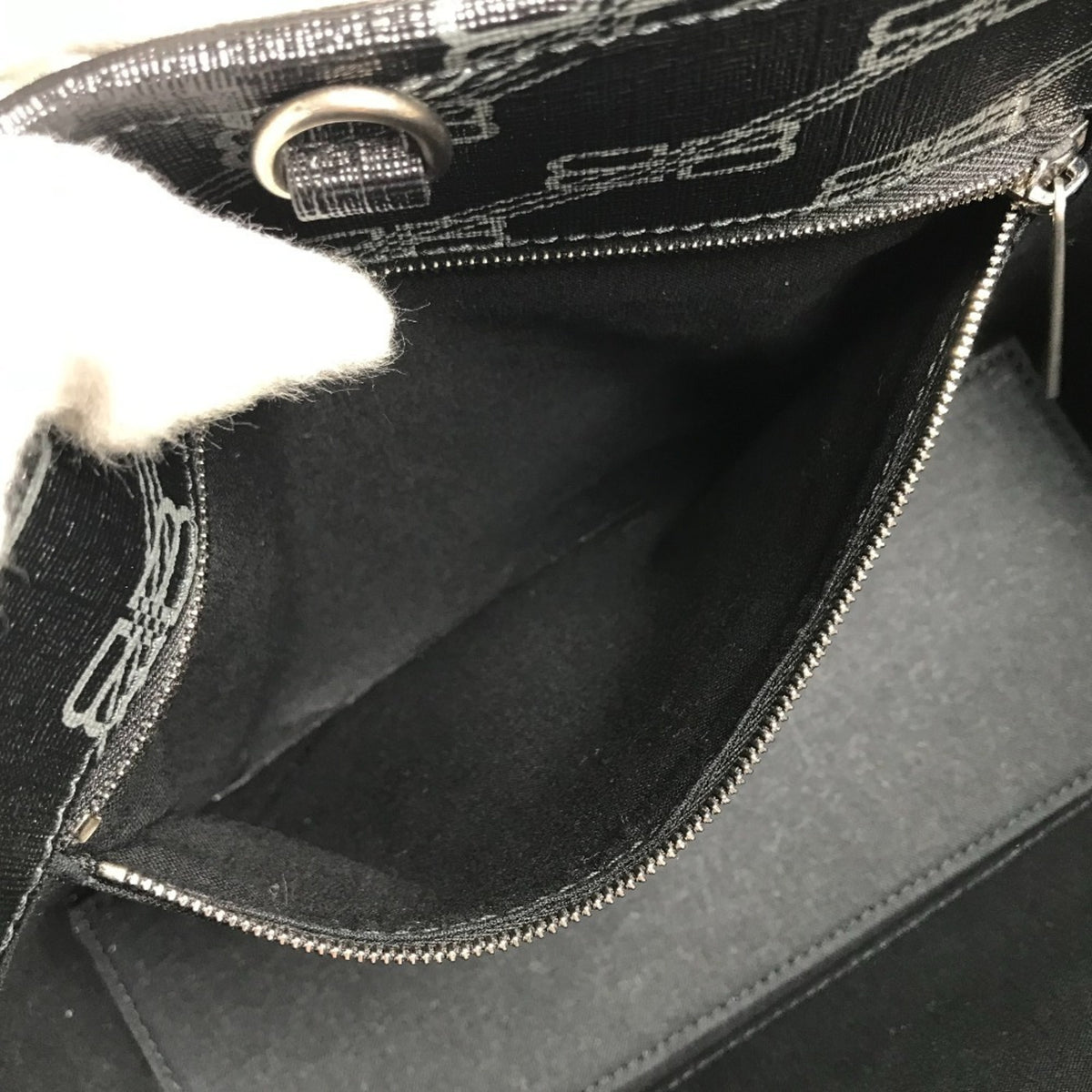 Balenciaga Black Leather Handbag Tote Bag (Pre-Owned)