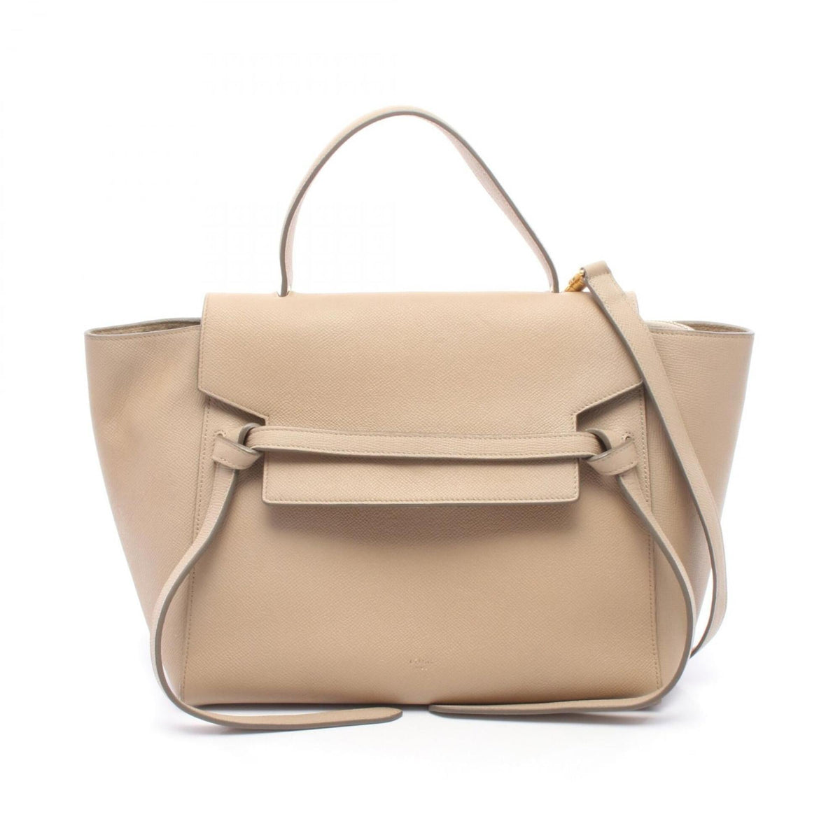 Celine Beige Leather Handbag (Pre-Owned)