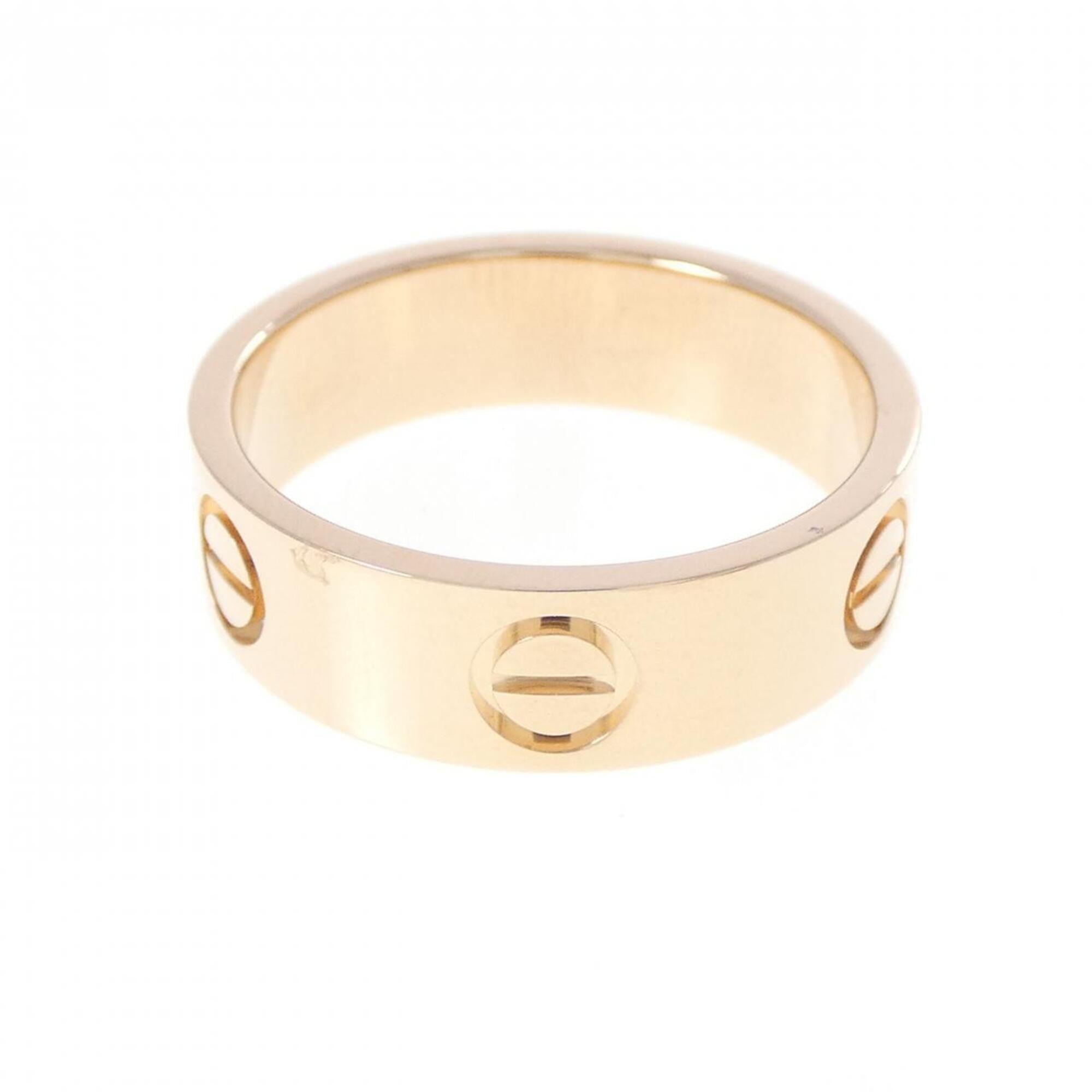 Cartier Love Pink Gold (18K) Band Ring (Pre-Owned)