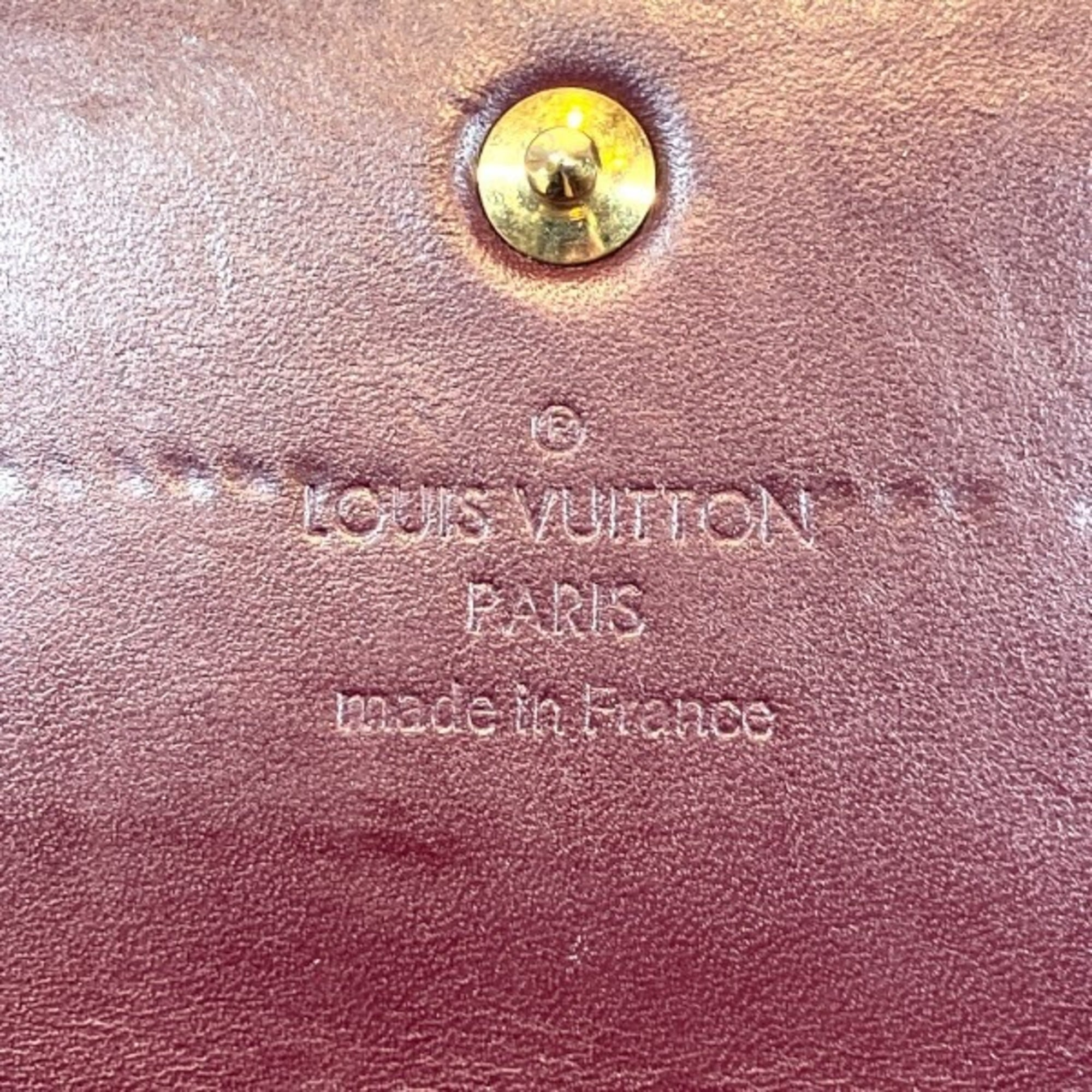 Louis Vuitton Griotte Patent Leather Coin Purse/Coin Case (Pre-Owned)