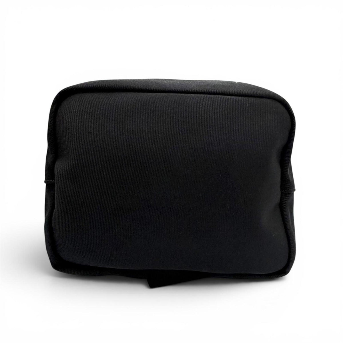 Saint Laurent Black Canvas Leather Pouch Shoulder Bag (Pre-Owned)