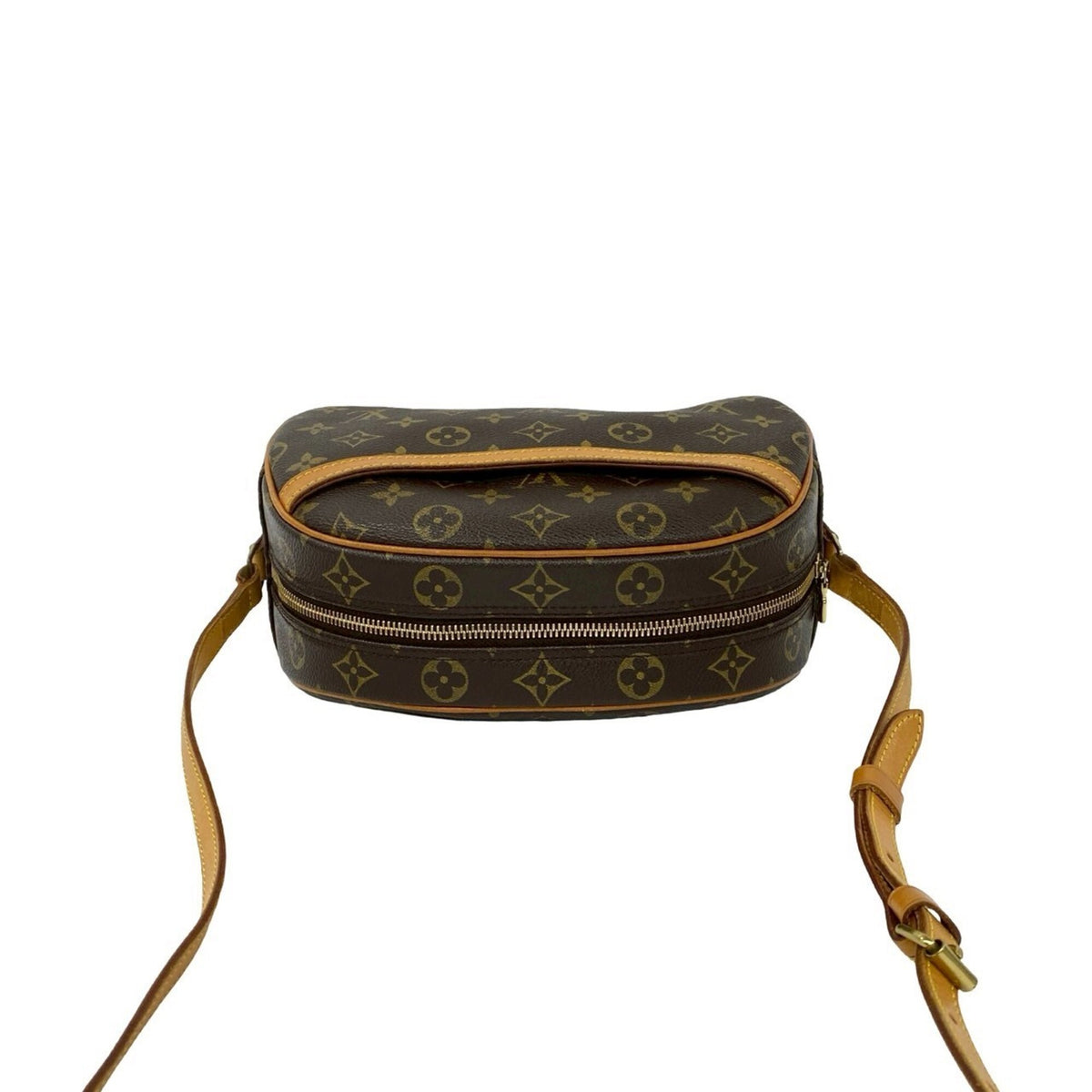 Louis Vuitton Brown Leather Pvc Pochette Shoulder Bag (Pre-Owned)