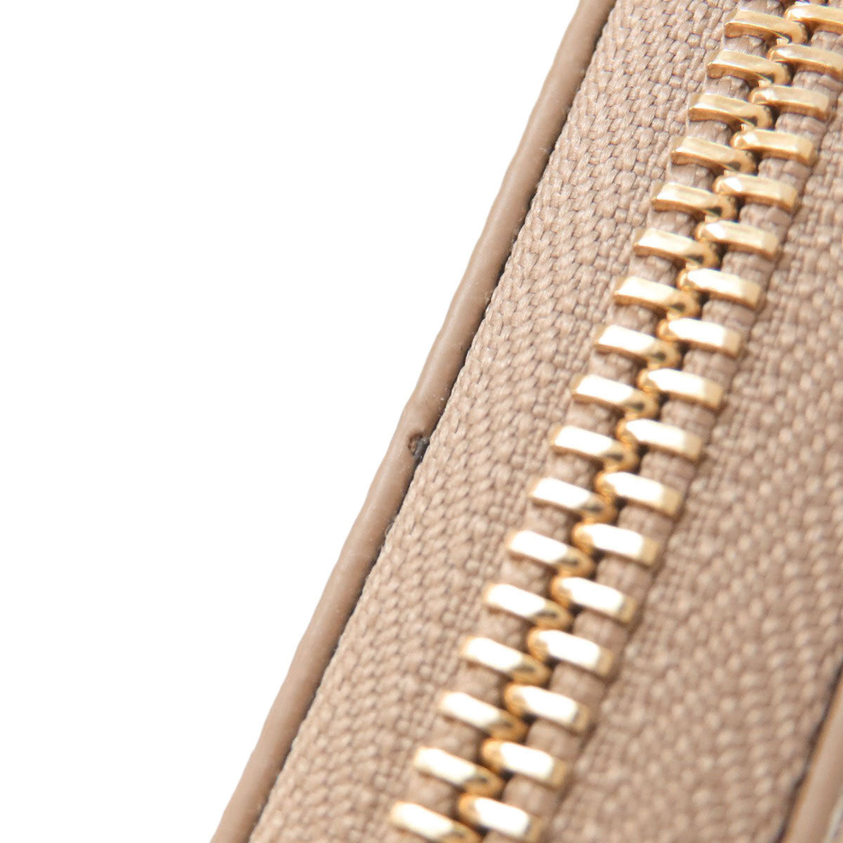 Bvlgari Gold Leather Long Wallet (Bi-Fold) (Pre-Owned)