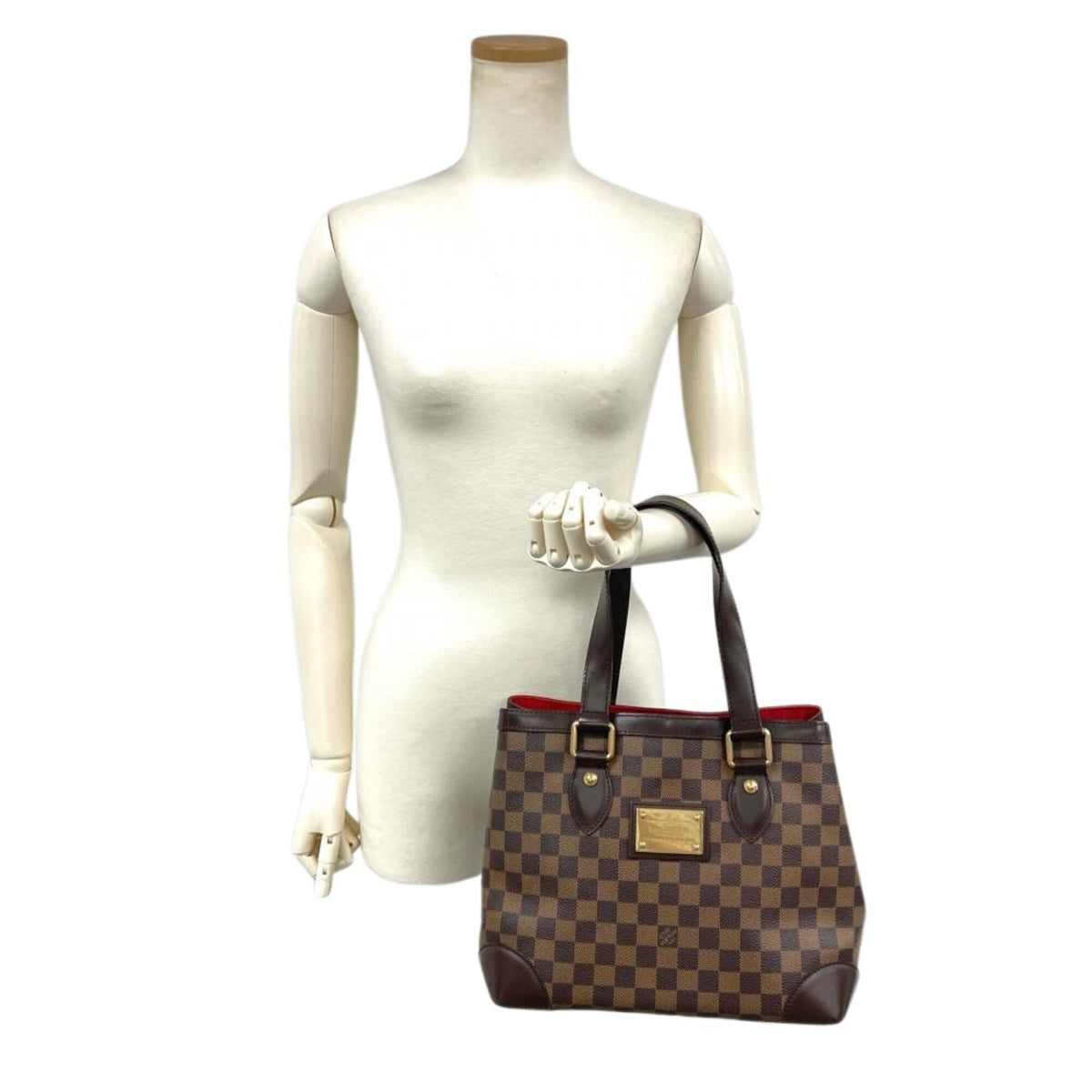 Louis Vuitton Brown Pvc Handbag (Pre-Owned)