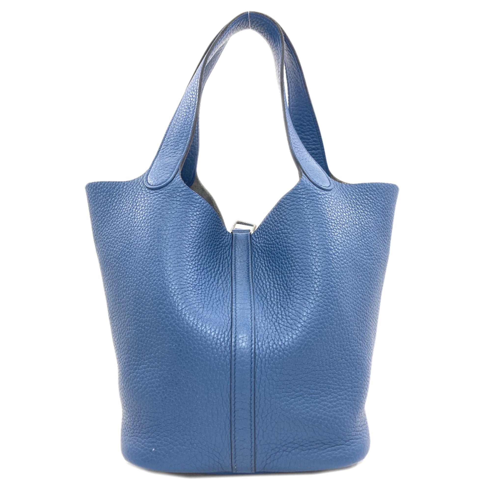 Hermes Blue Handbag (Pre-Owned)