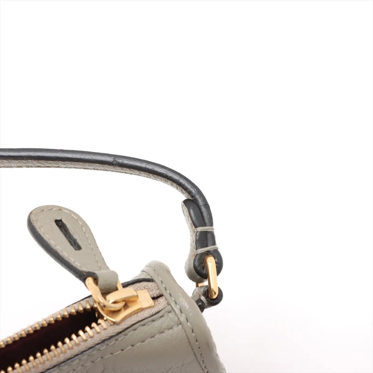 Loewe Gray Leather Handbag (Pre-Owned)