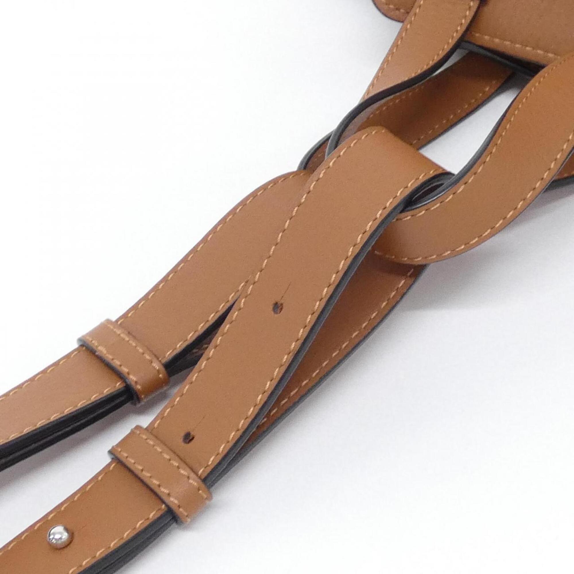 Loewe Brown Leather Shoulder Bag (Pre-Owned)