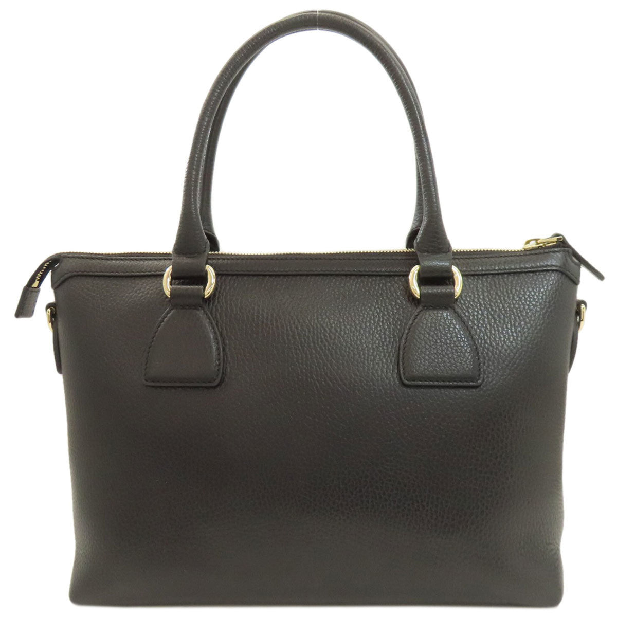 Gucci Black Leather Handbag (Pre-Owned)