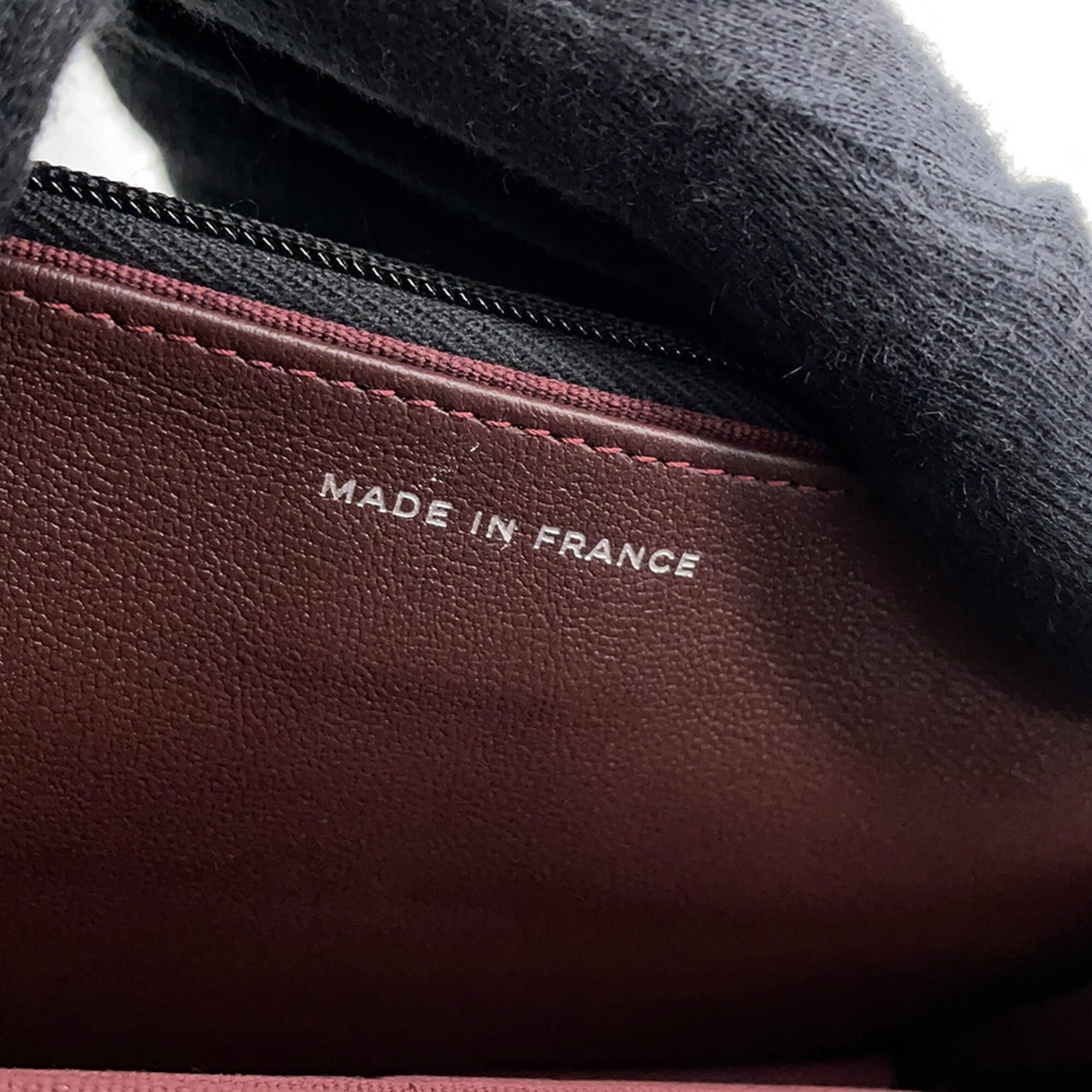 Chanel Black Leather Chain/Shoulder Wallet (Pre-Owned)
