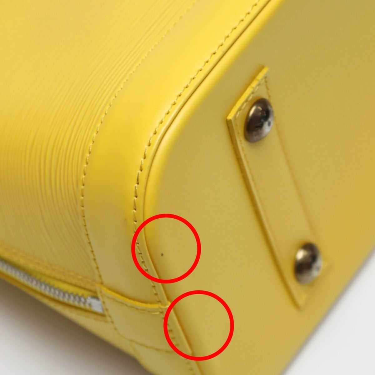 Louis Vuitton Citron Epi Leather Handbag (Pre-Owned)