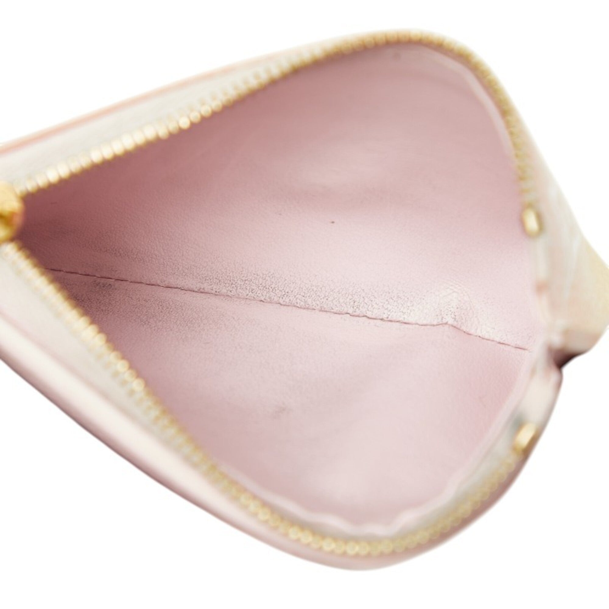 Louis Vuitton Monogram Pink Rose Clair Pvc Leather Wallet (Tri-Fold) (Pre-Owned)