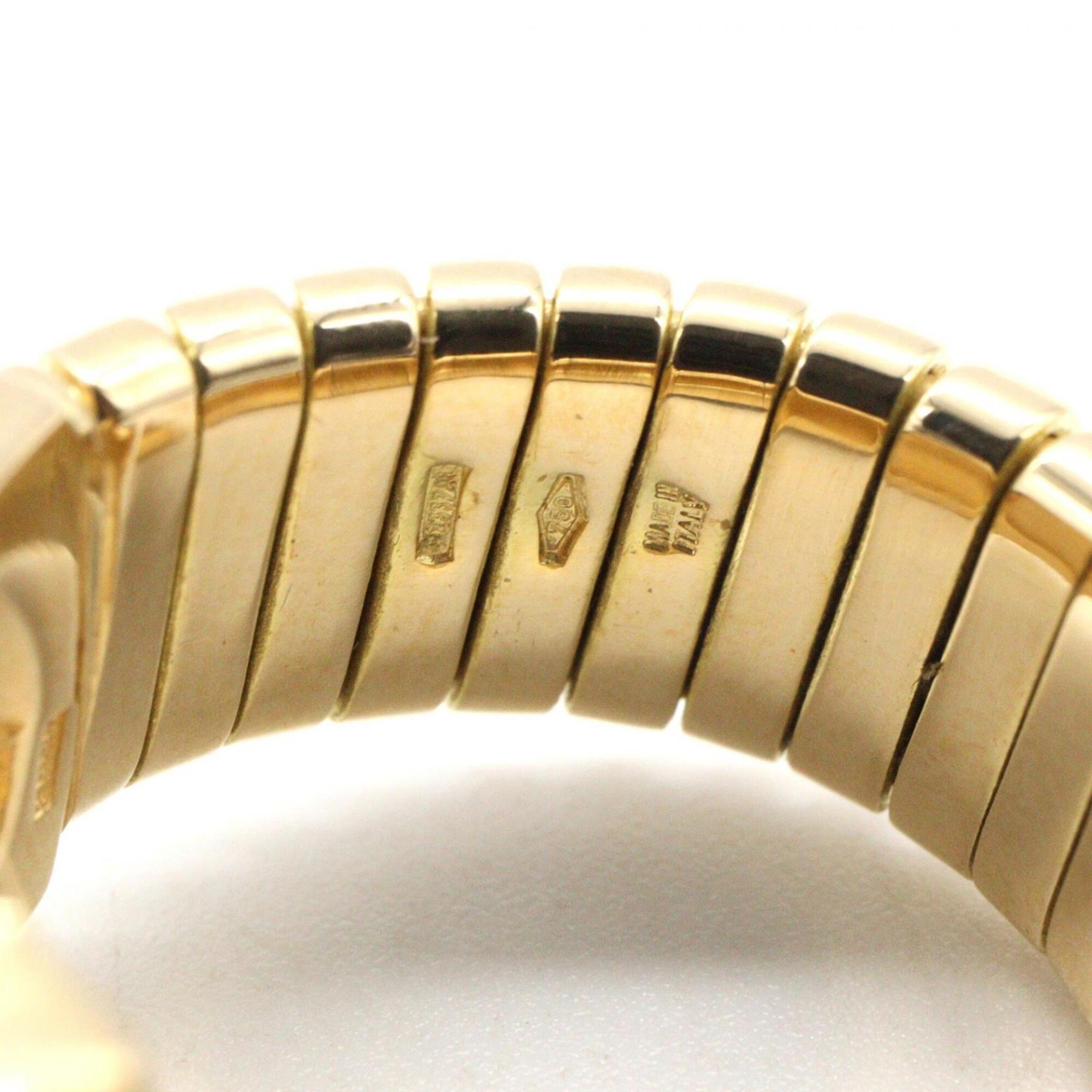 Bvlgari Gold Black Yellow Gold (18K) Band Ring (Pre-Owned)