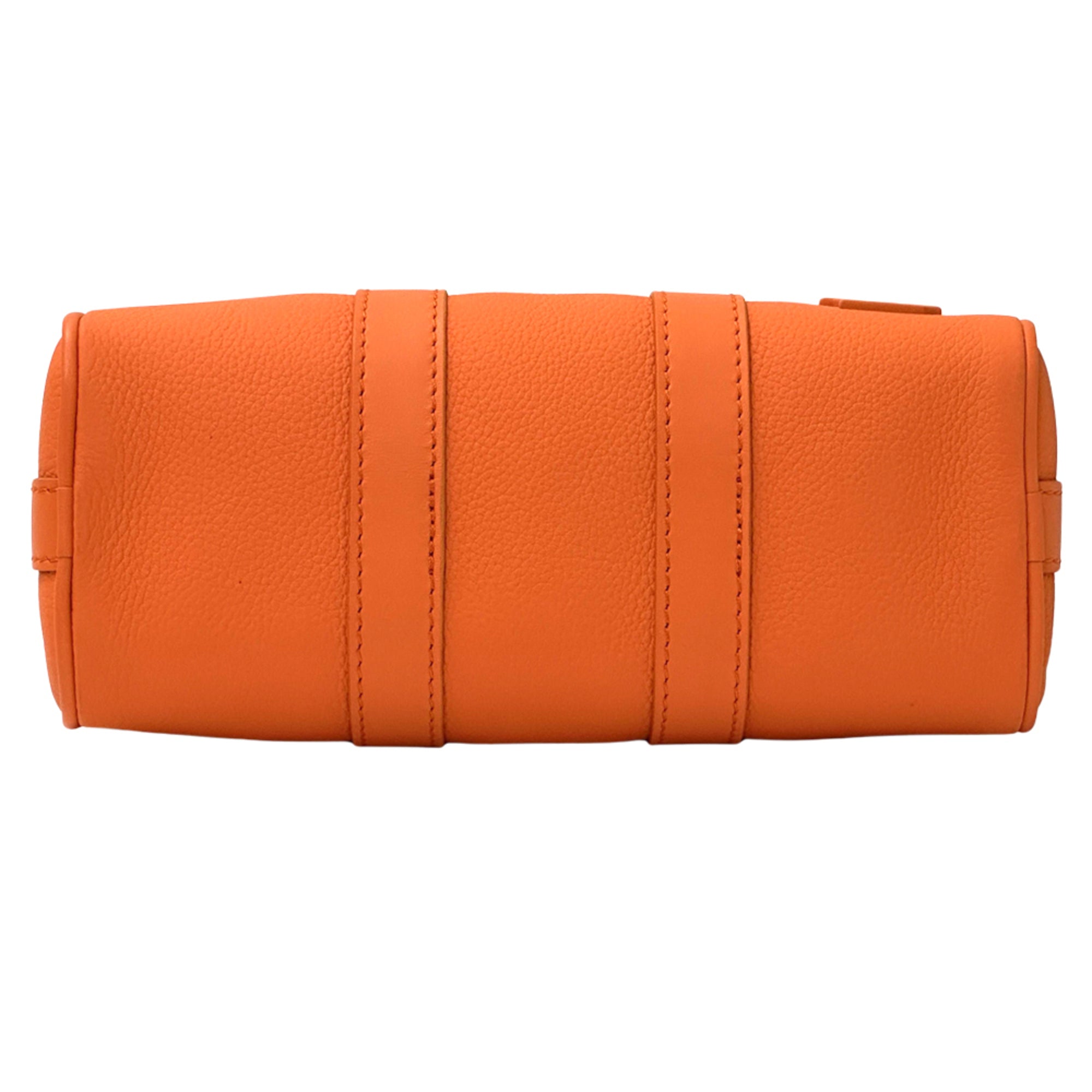 Louis Vuitton Orange Leather Handbag Shoulder Bag (Pre-Owned)