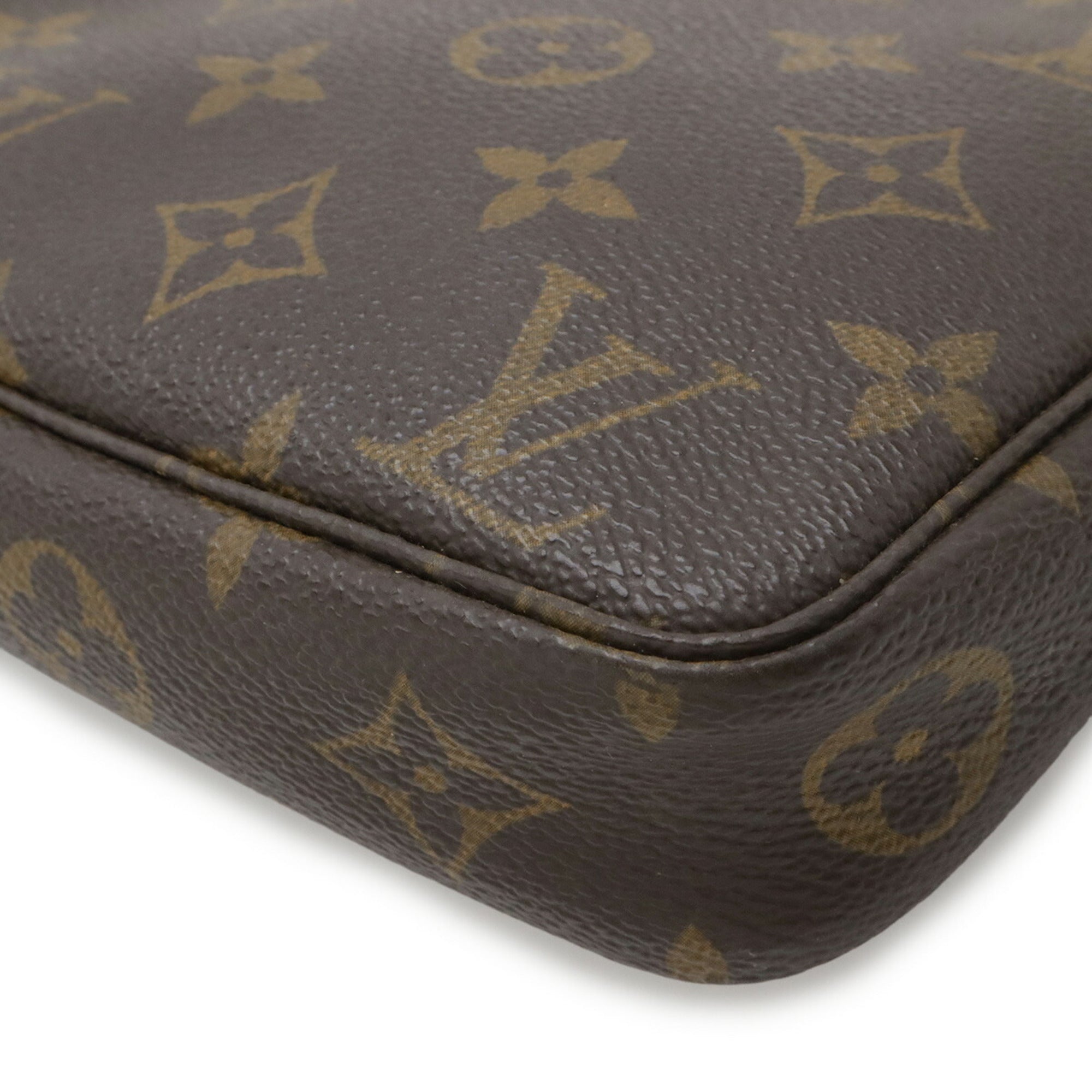 Louis Vuitton Monogram Brown Monogram Handbag Pochette (Pre-Owned)