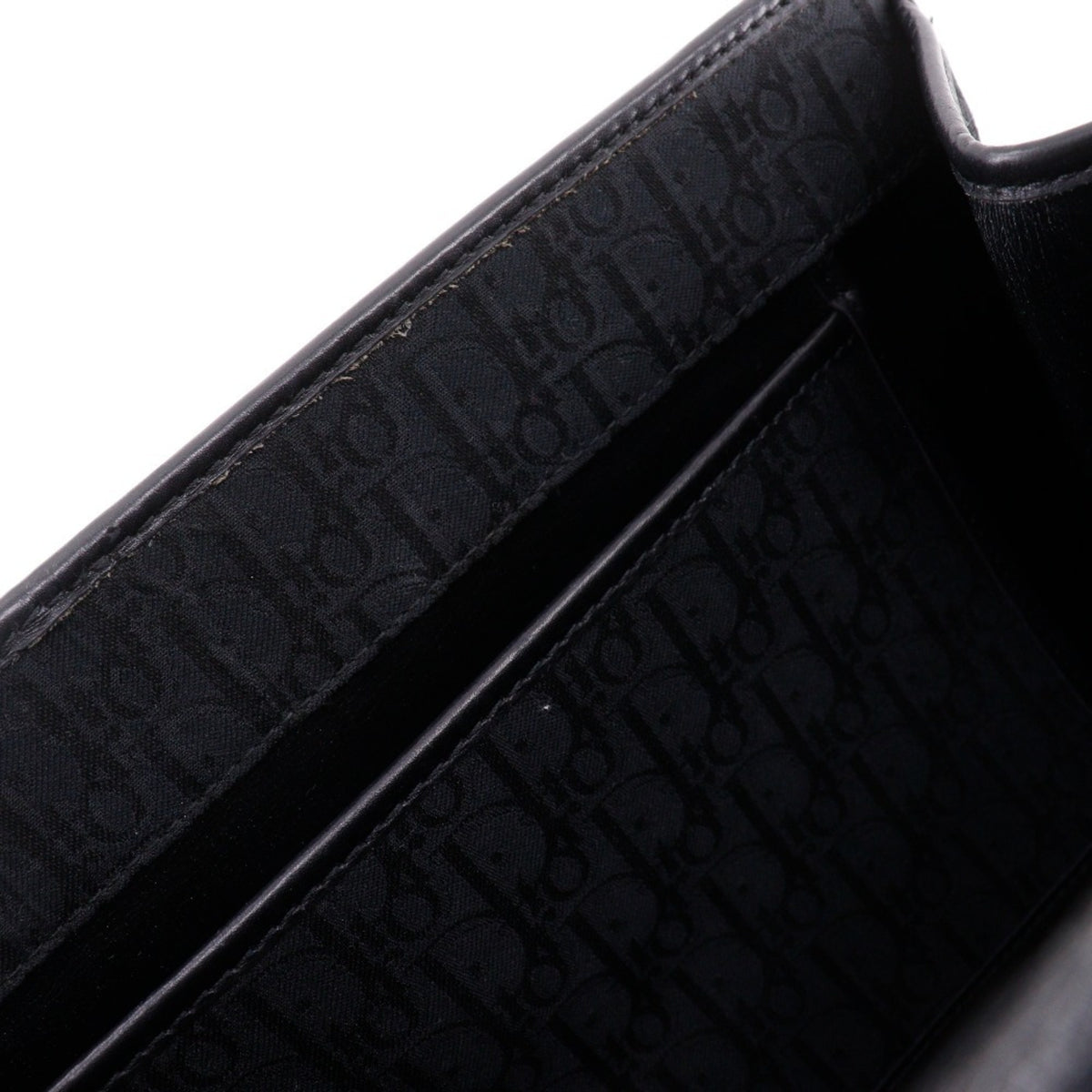 Christian Dior Black Canvas Shoulder Bag (Pre-Owned)