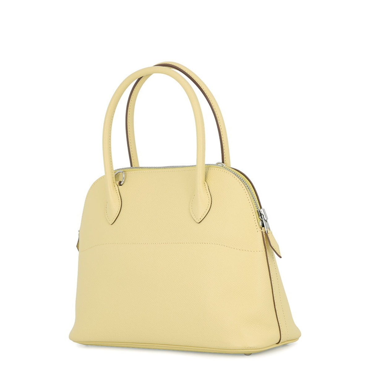 Hermes Bolide Silver Epsom Leather Handbag (Pre-Owned)