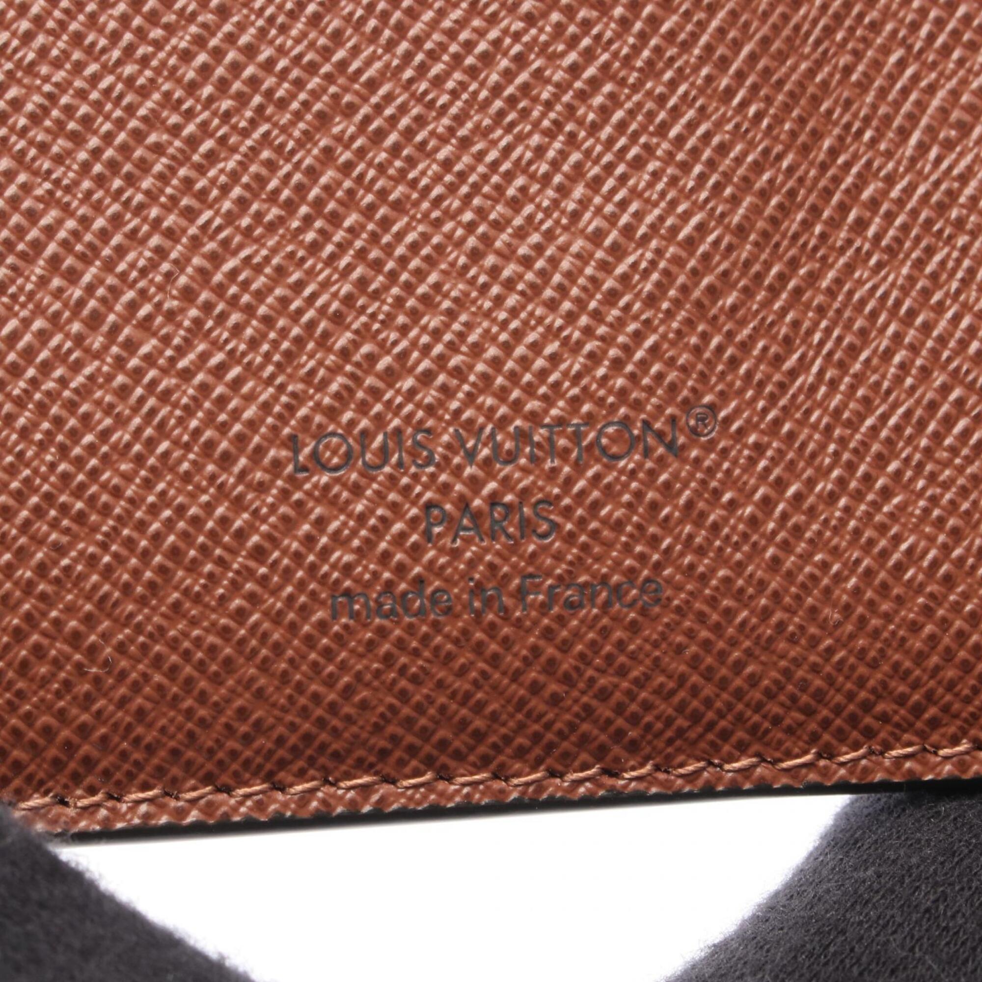 Louis Vuitton Brown Coated Canvas Pvc Wallet (Bi-Fold) (Pre-Owned)