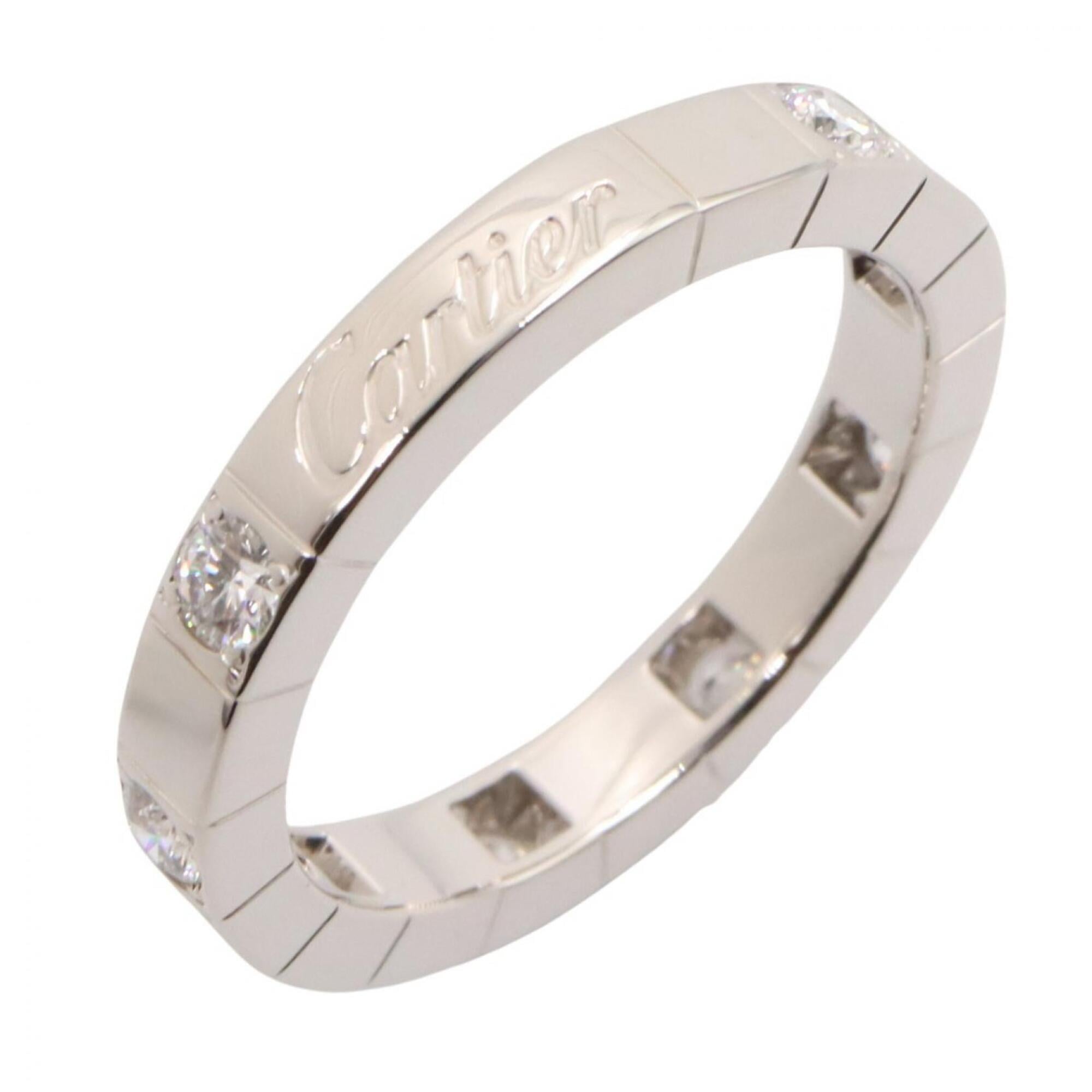 Cartier Clear White Gold White Gold (18K) Band Ring (Pre-Owned)