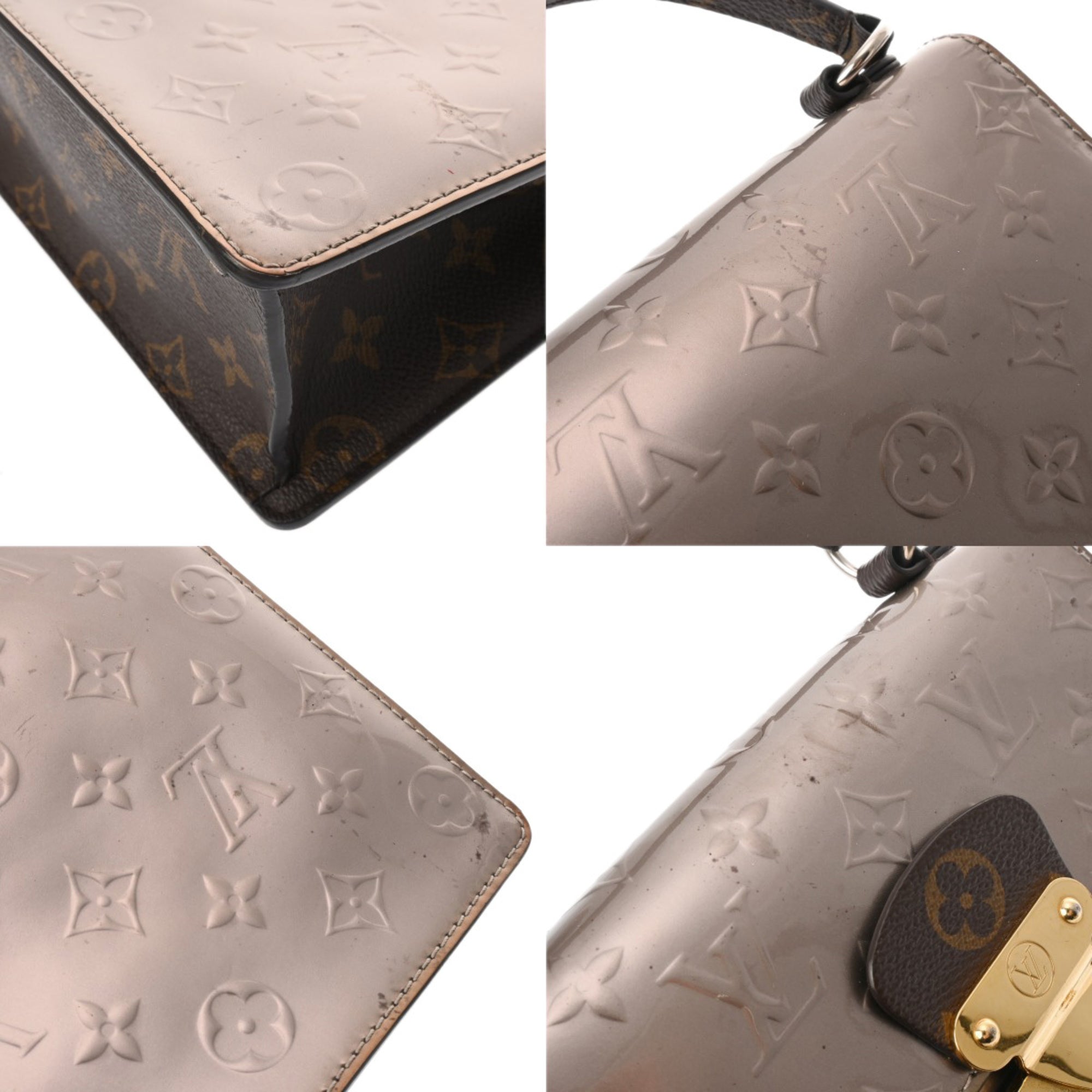 Louis Vuitton Vernis Monogram Handbag (Pre-Owned)