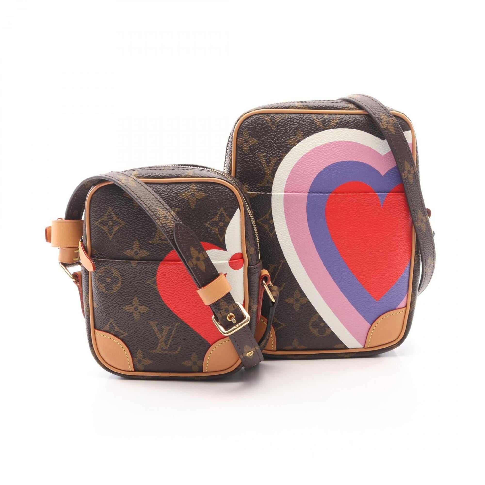 Louis Vuitton Brown Monogram Multi-Color Monogram Leather Handbag Shoulder Bag (Pre-Owned)