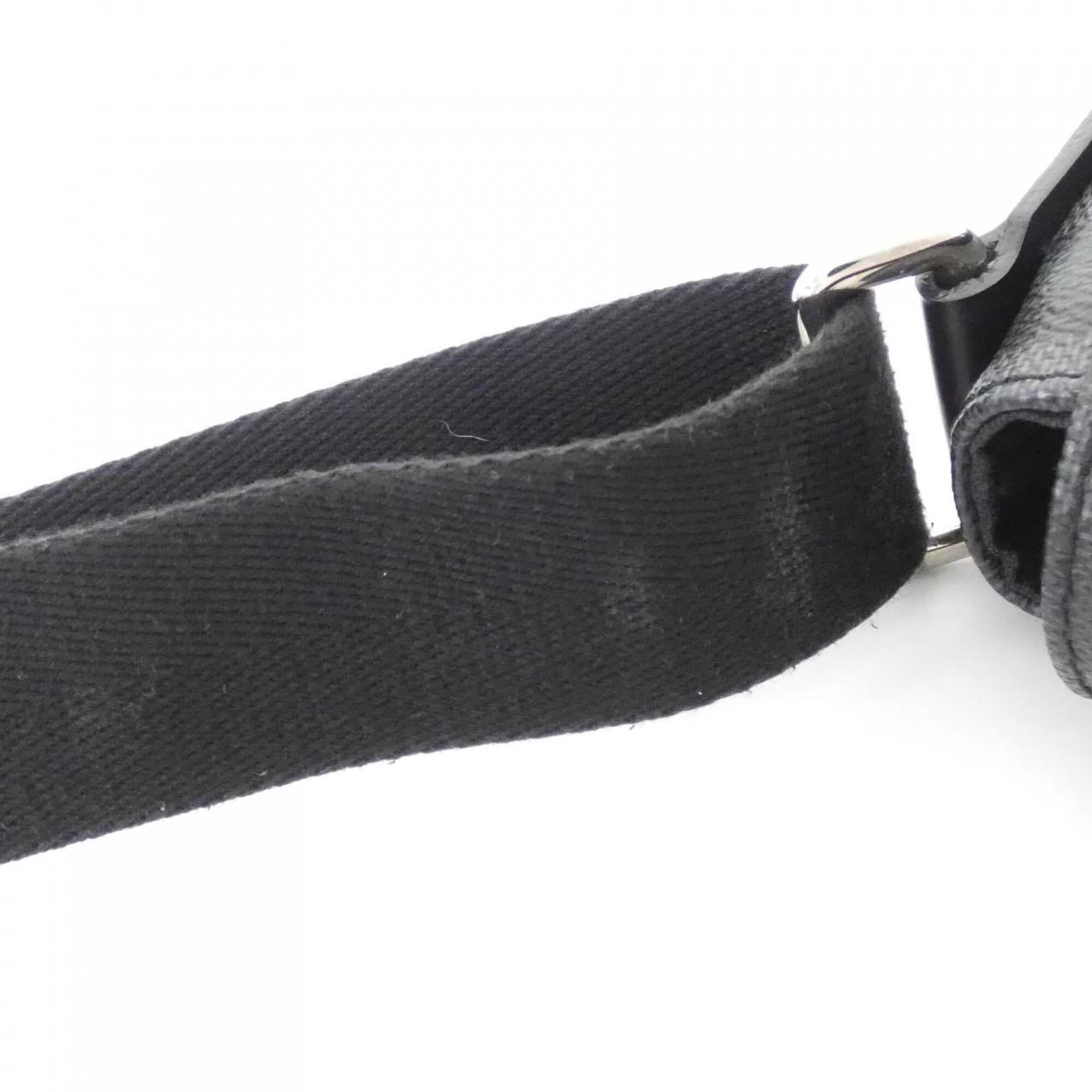 Louis Vuitton Graphite Coated Canvas Shoulder Bag (Pre-Owned)