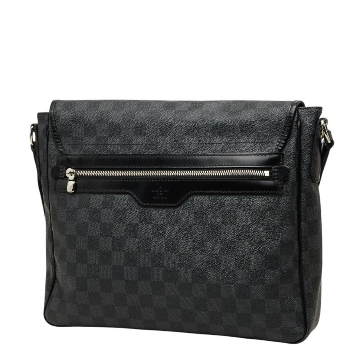 Louis Vuitton Black Pvc Leather Shoulder Bag (Pre-Owned)