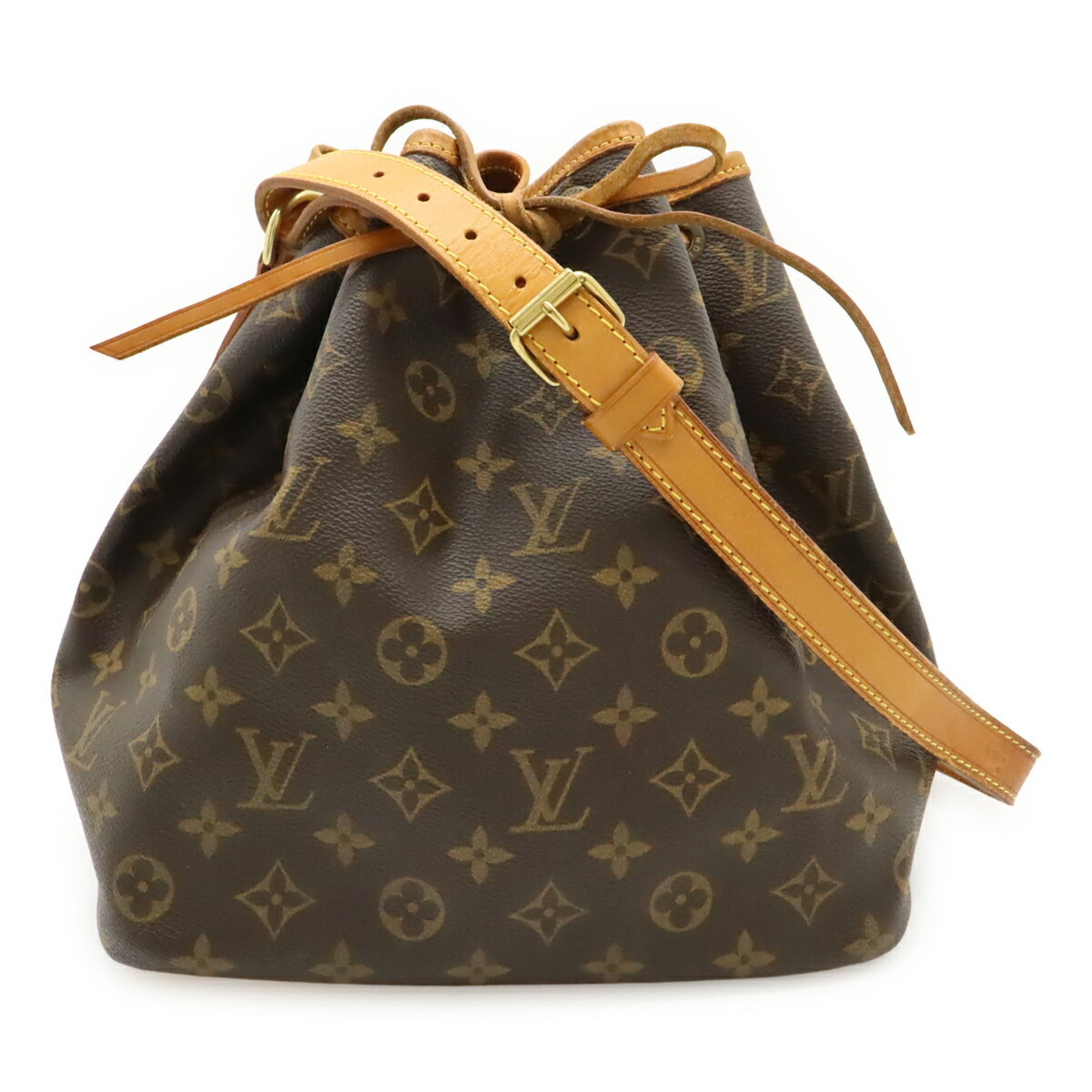 Louis Vuitton Brown Monogram Canvas Shoulder Bag (Pre-Owned)