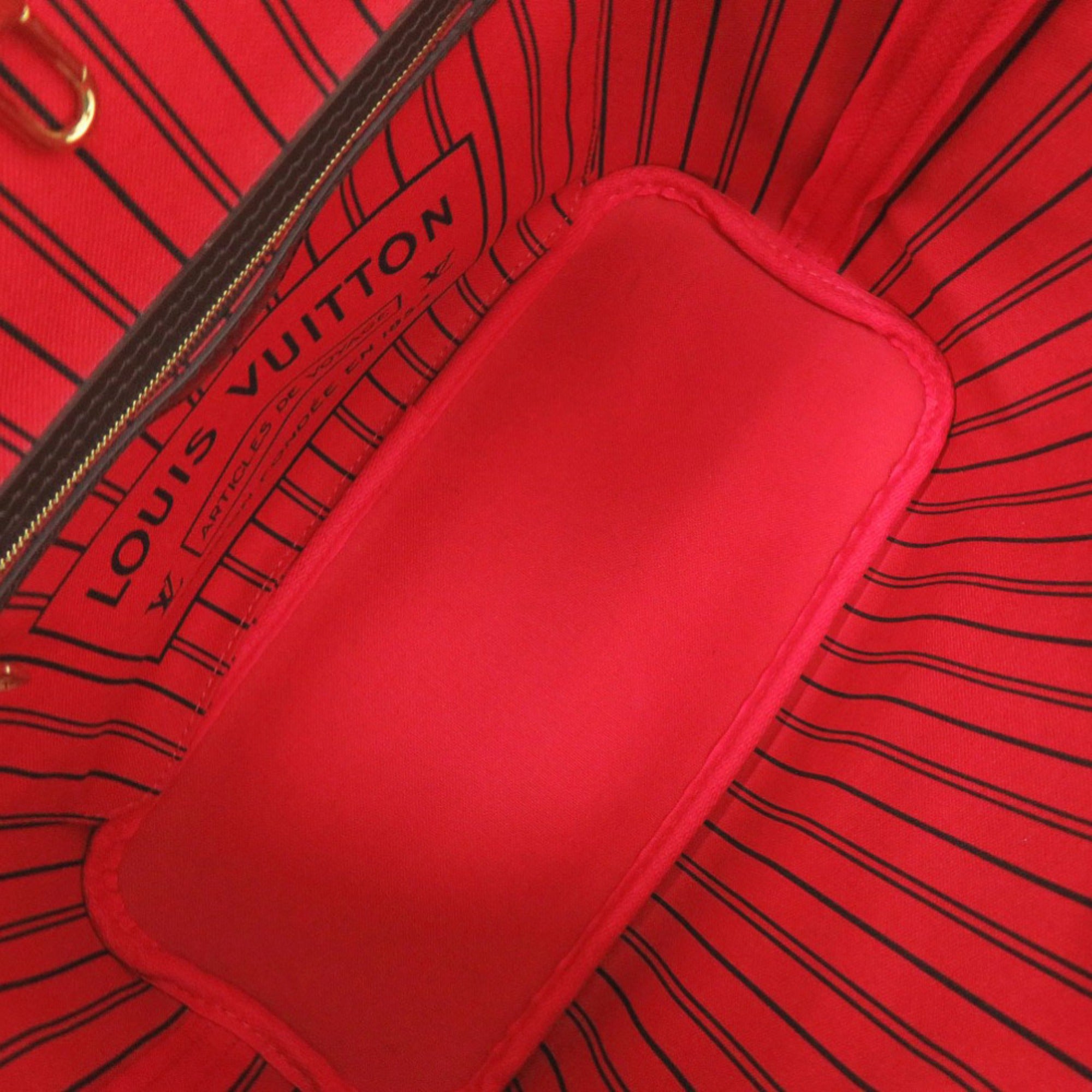 Louis Vuitton Cerise Damier Canvas Damier Canvas Handbag Tote Bag (Pre-Owned)