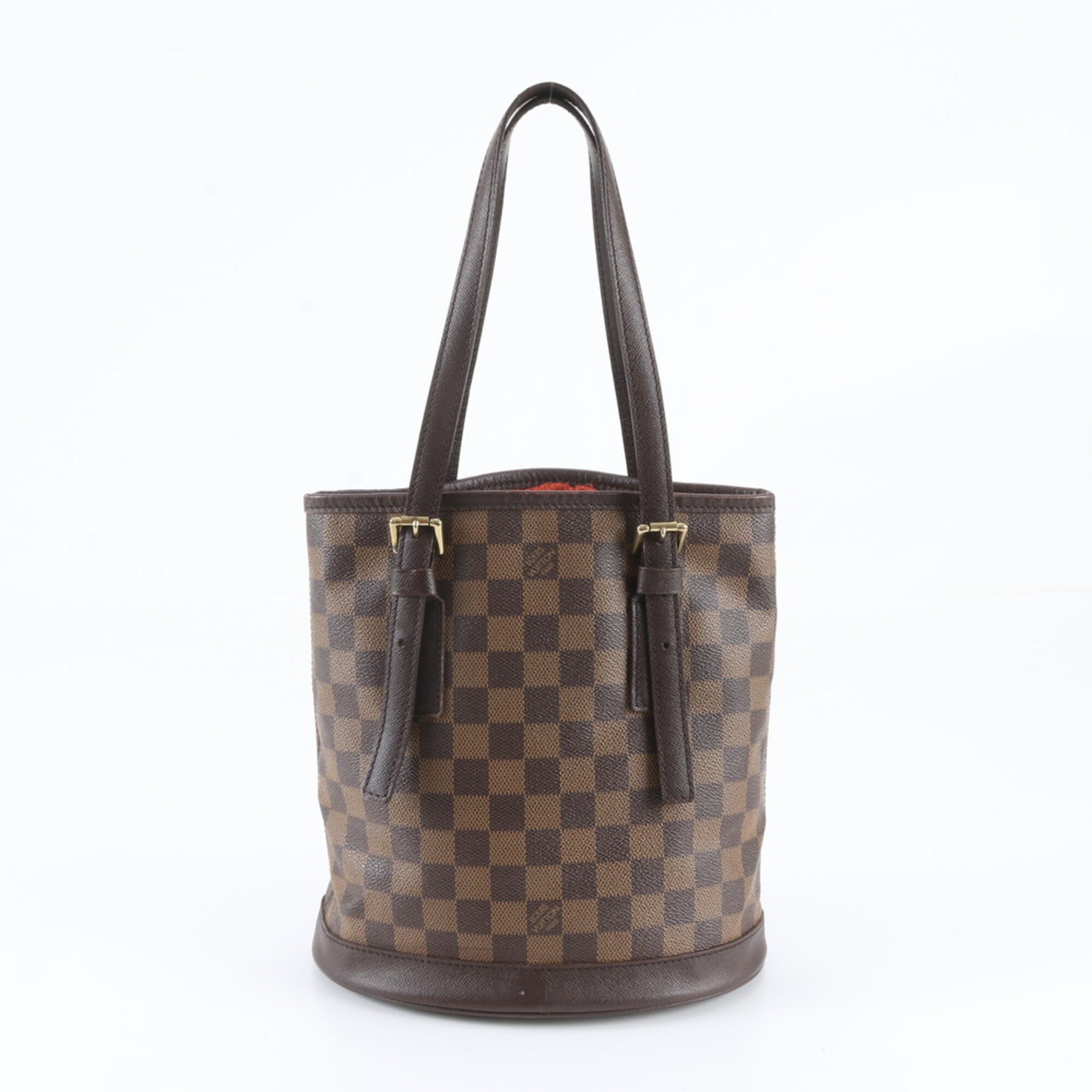 Louis Vuitton Ebene Leather Coated Canvas Handbag Shoulder Bag Tote Bag (Pre-Owned)