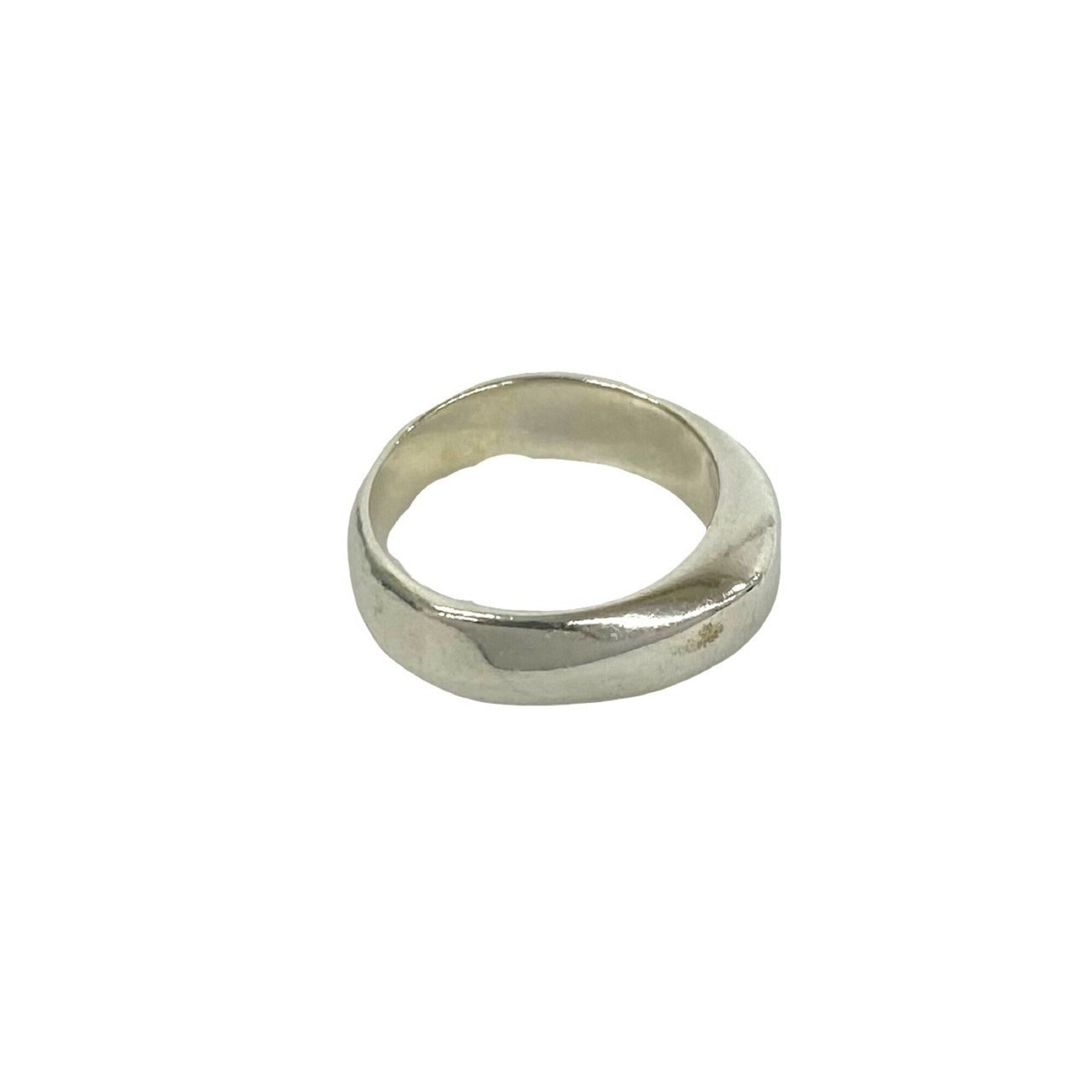 Tiffany Silver Silver 925 Band Ring (Pre-Owned)