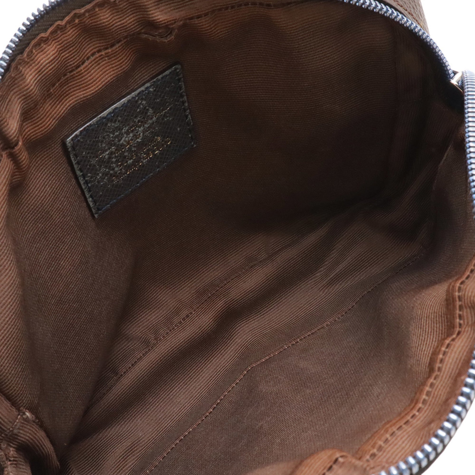 Louis Vuitton Blue Brown Monogram Canvas Fanny Pack Shoulder Bag Sling Bag (Pre-Owned)