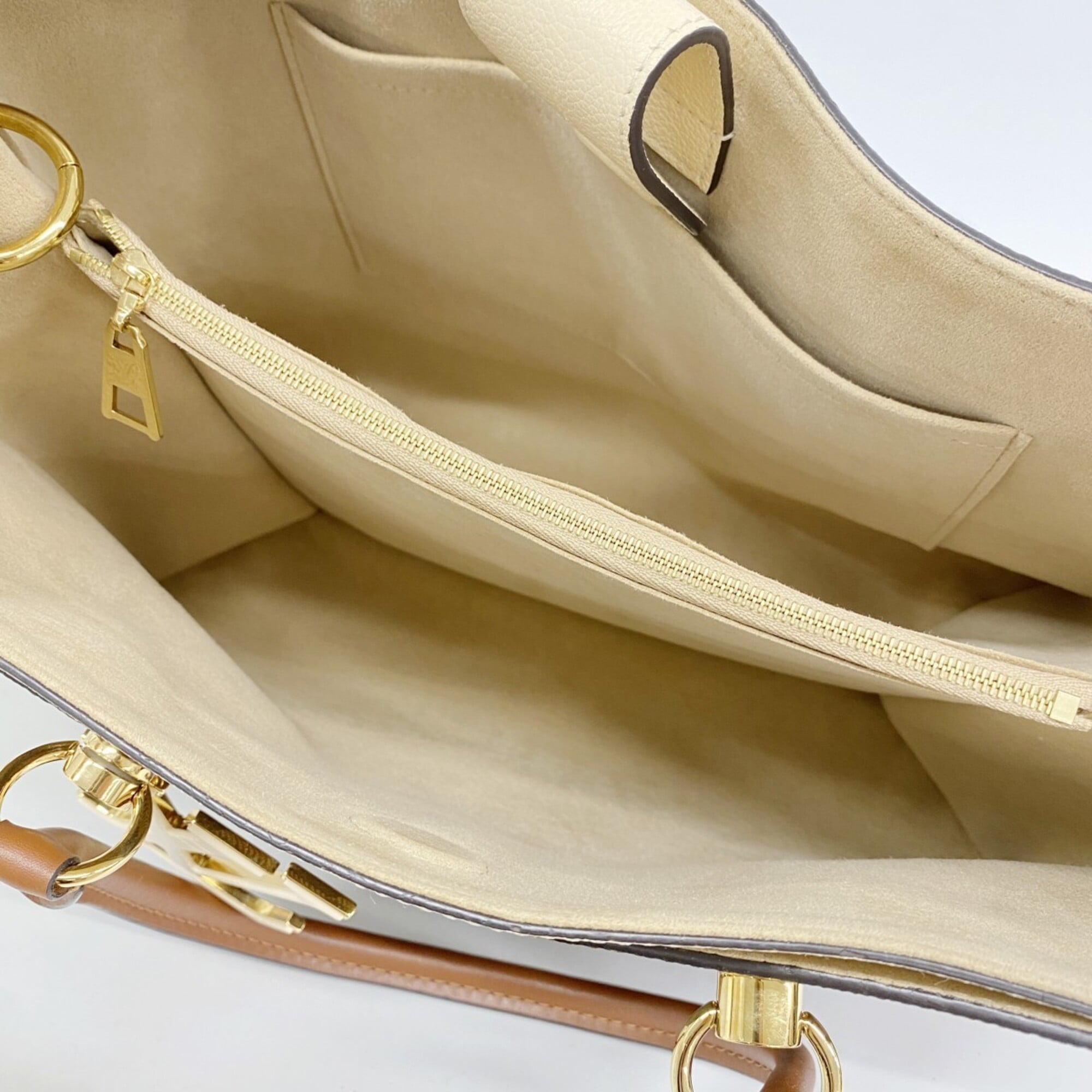 Louis Vuitton Cream Ebene Tote Bag (Pre-Owned)