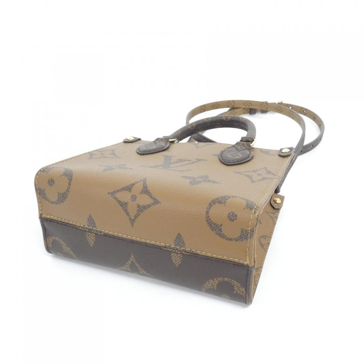 Louis Vuitton Marron Coated Canvas Handbag (Pre-Owned)