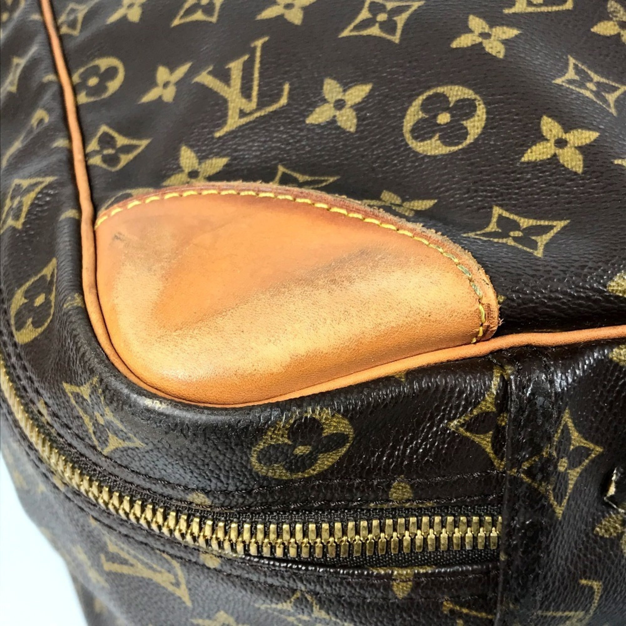 Louis Vuitton Brown Monogram Canvas Boston Bag Handbag (Pre-Owned)
